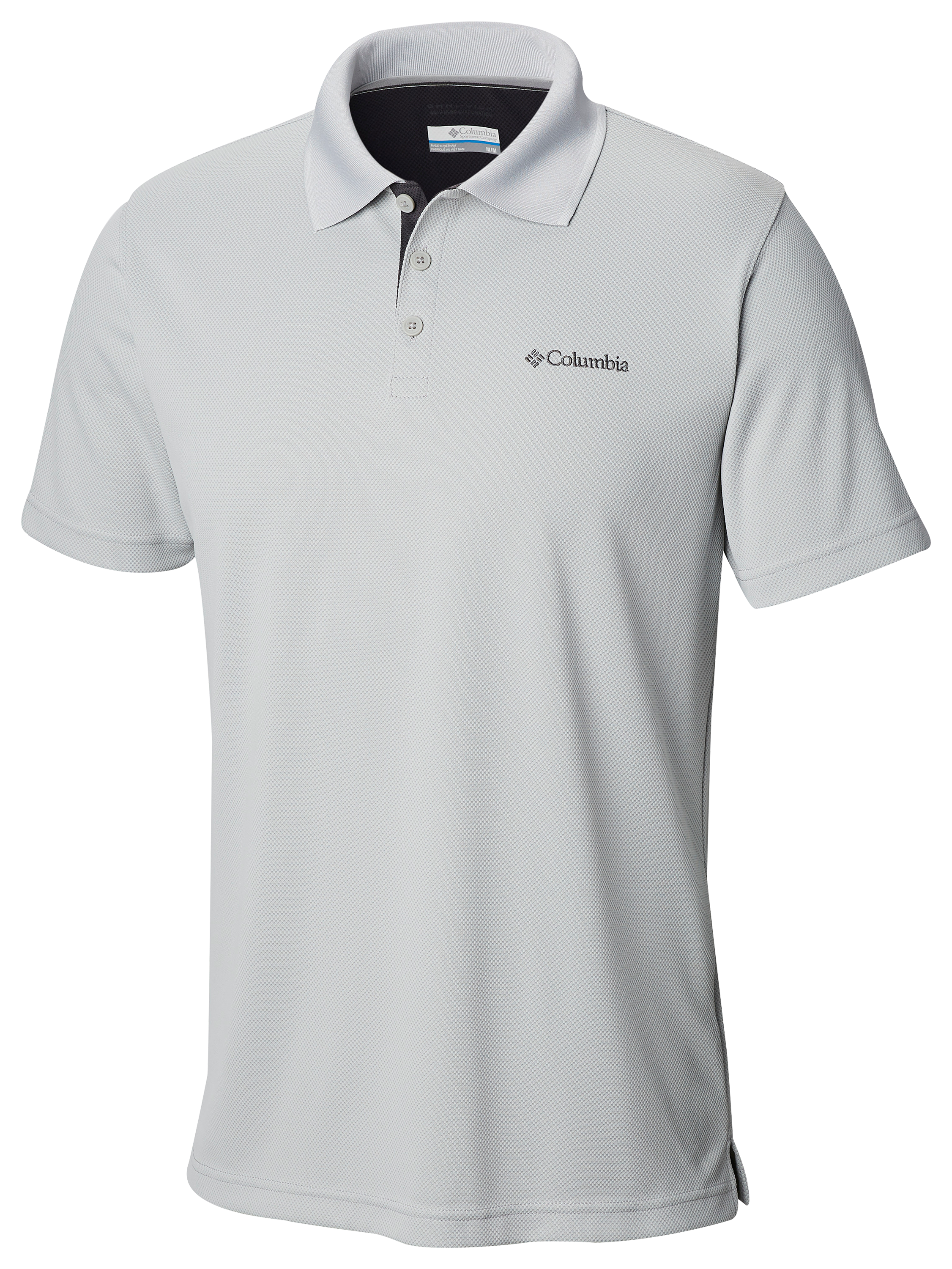 Image of Columbia Utilizer Short-Sleeve Polo for Men - Cool Grey