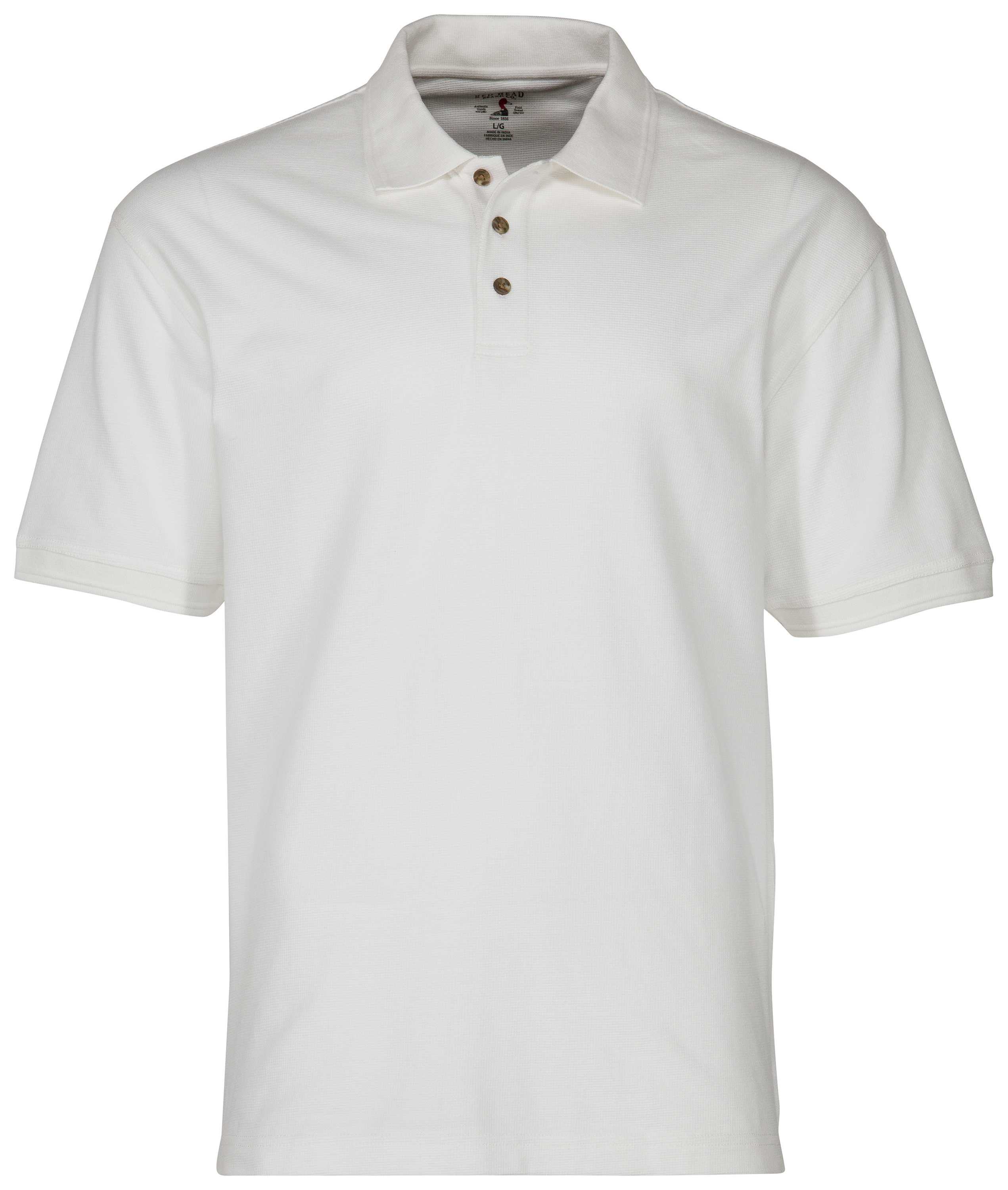 RedHead Stockton Short-Sleeve Polo for Men - White - S product image