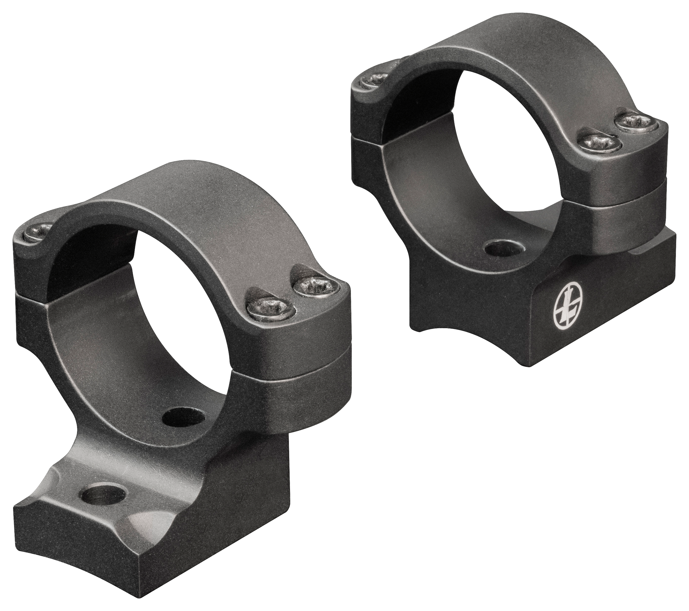 LEUPOLD BackCountry Savage 10/110 Round Receiver 1in Medium Matte Black 2-piece Scope Rings (171100)
