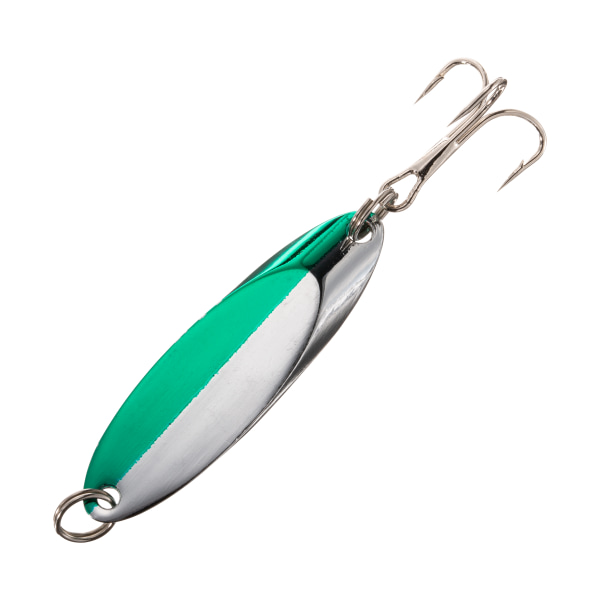 Bass Pro Shops Casting Spoon - 1/8 oz. - Nickel/Neon Green