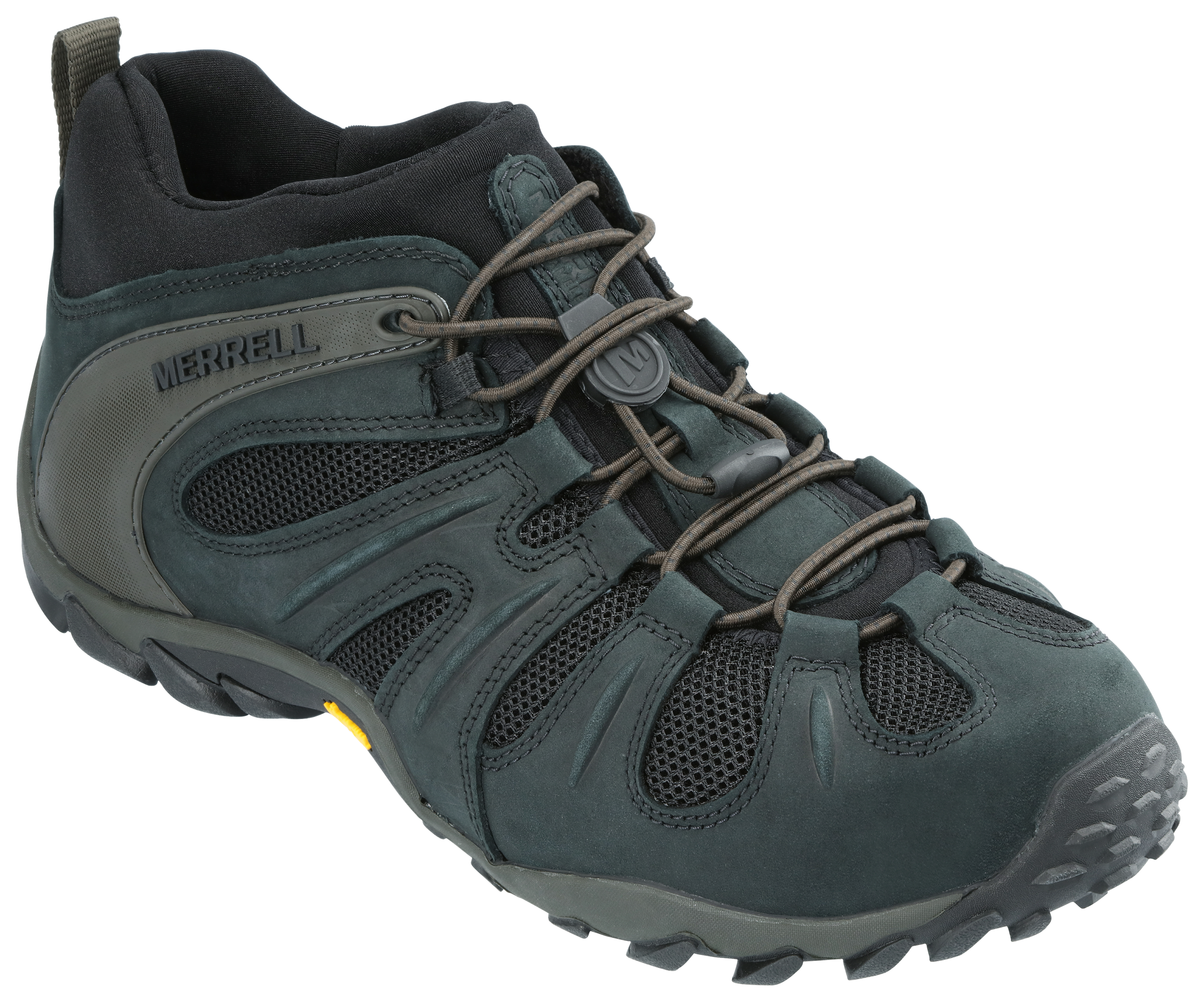 Merrell Chameleon 8 Stretch Hiking Boots for Men - Black - 8M