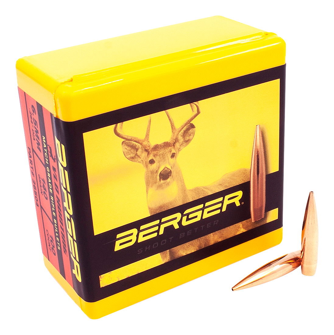 Image of Berger VLD Hunting Boat Tail Bullets - 6.5mm - 140 Grain