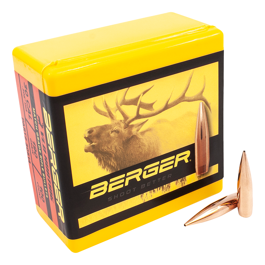 Image of Berger VLD Hunting Boat Tail Bullets - .308 - 155 - 100