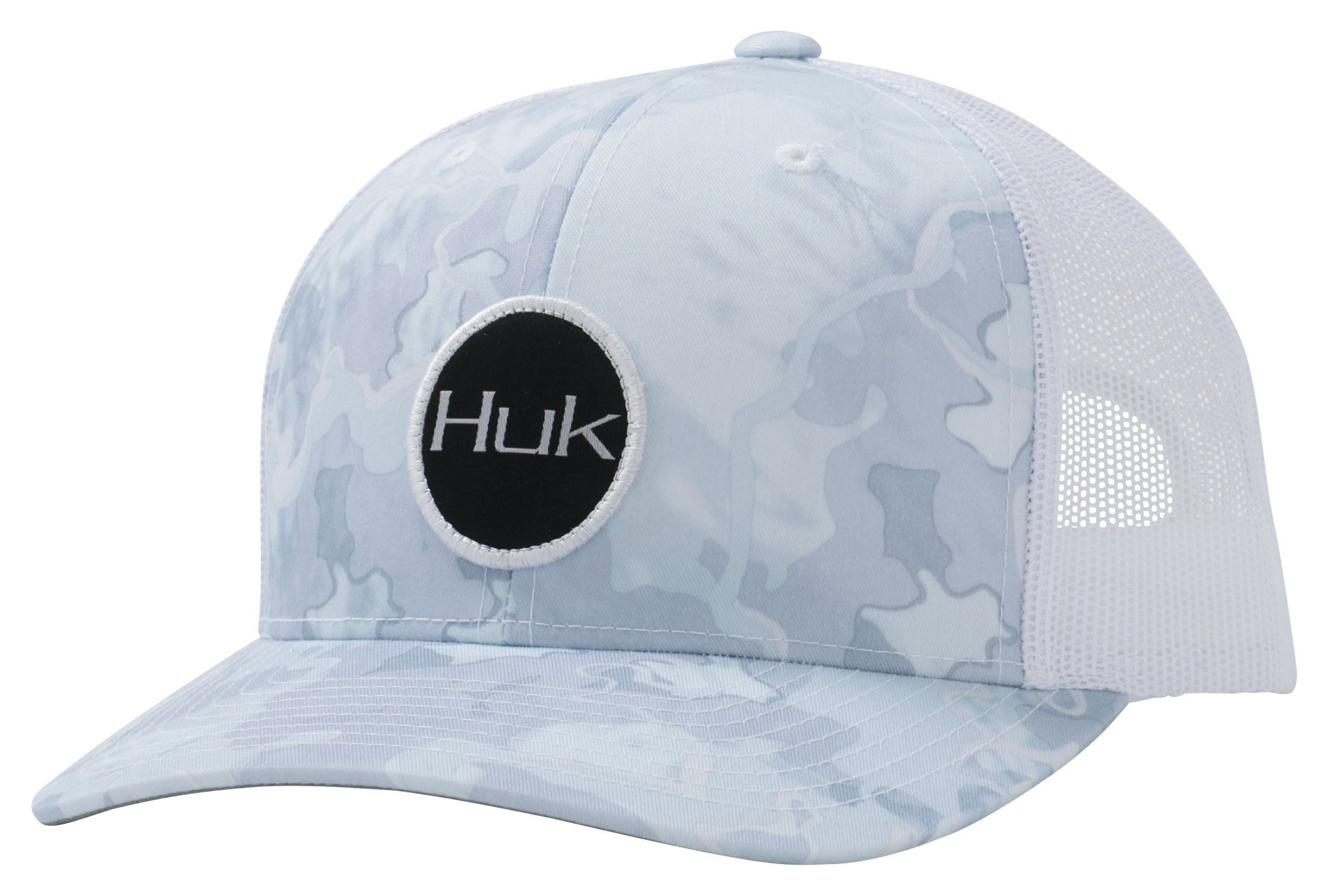 Huk Current Camo Mesh Cap for Kids