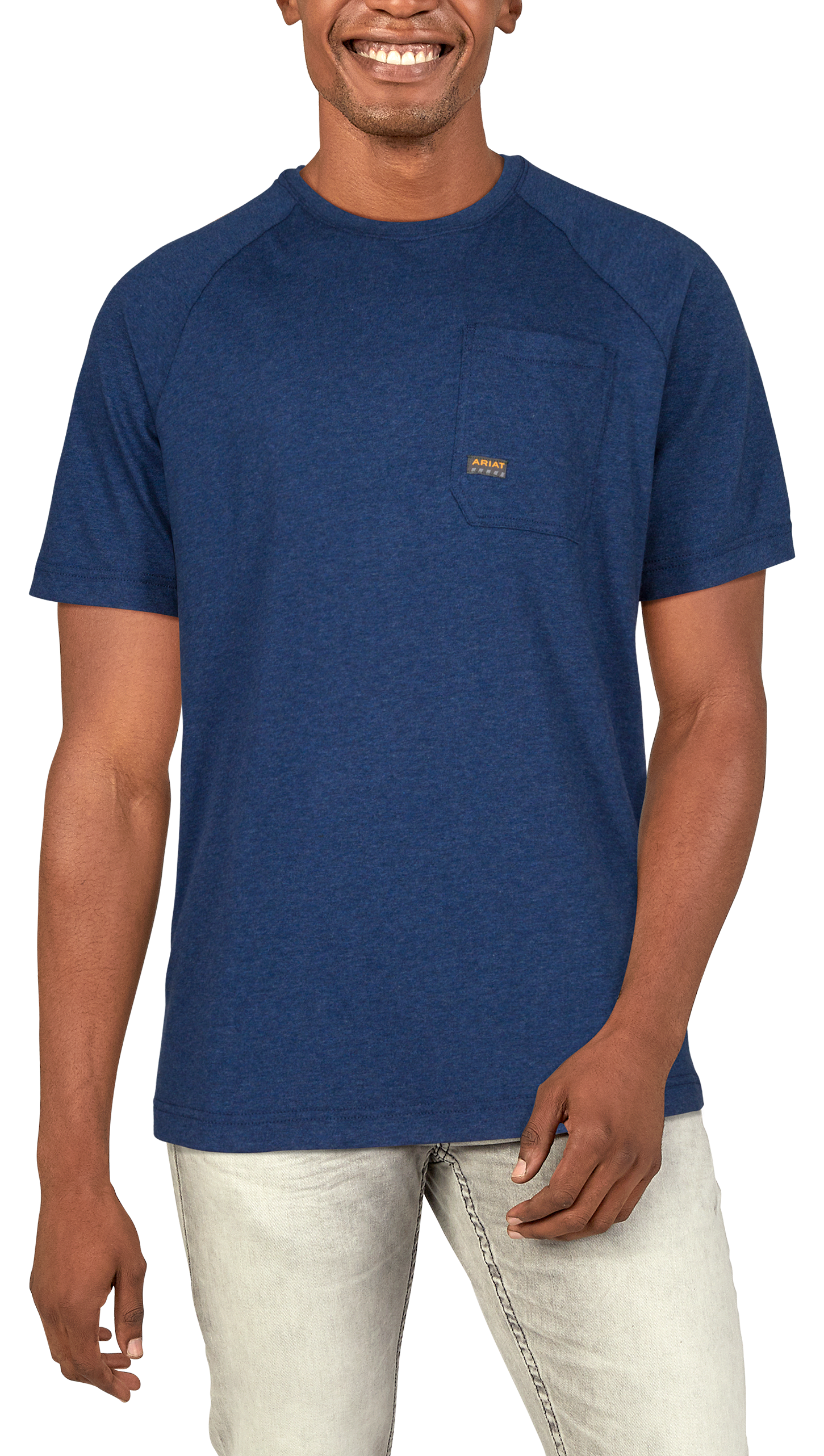 ARIAT Rebar CottonStrong Short-Sleeve T-Shirt for Men