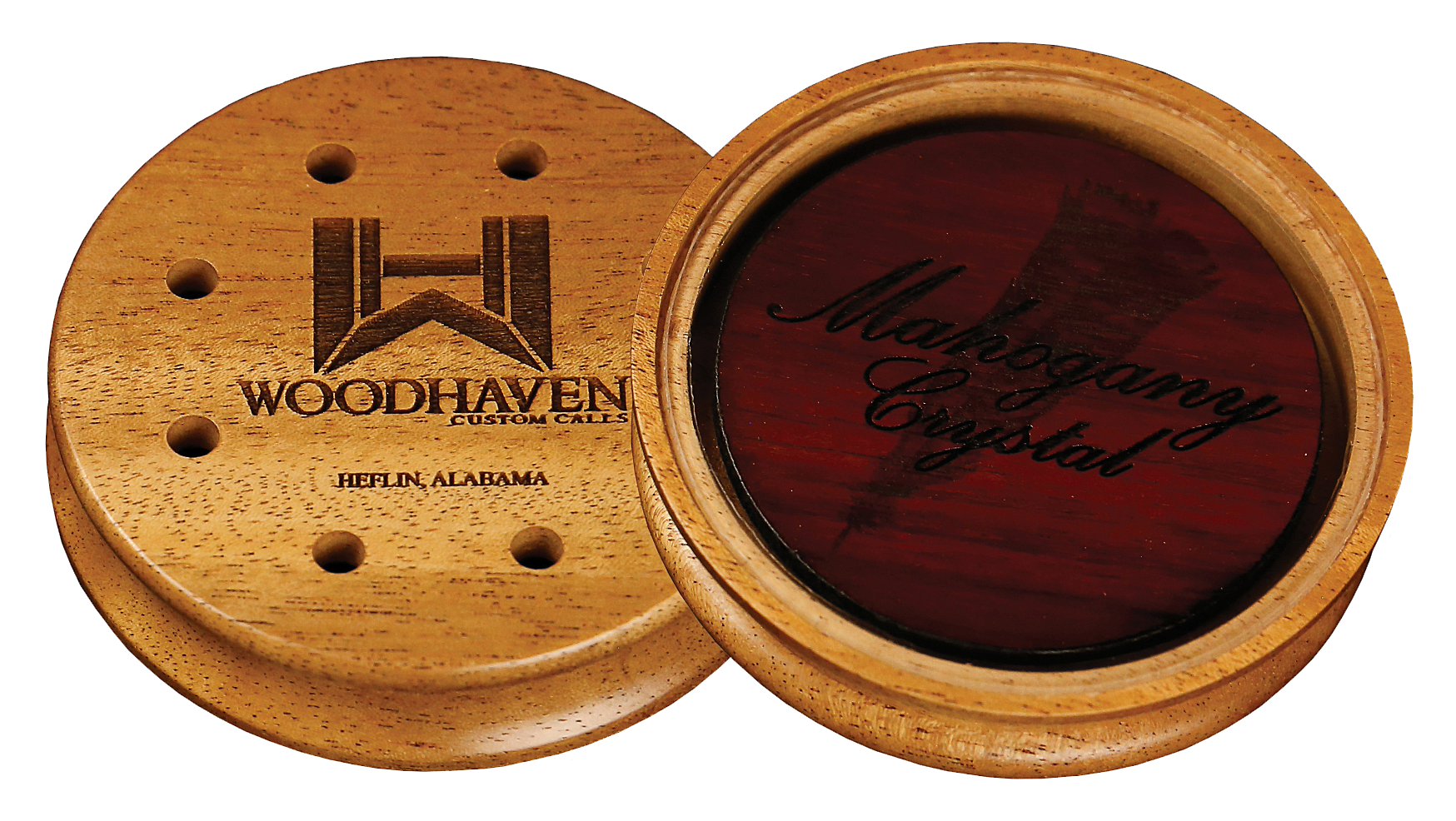 WoodHaven Custom Calls Mahogany Crystal Friction Turkey Call