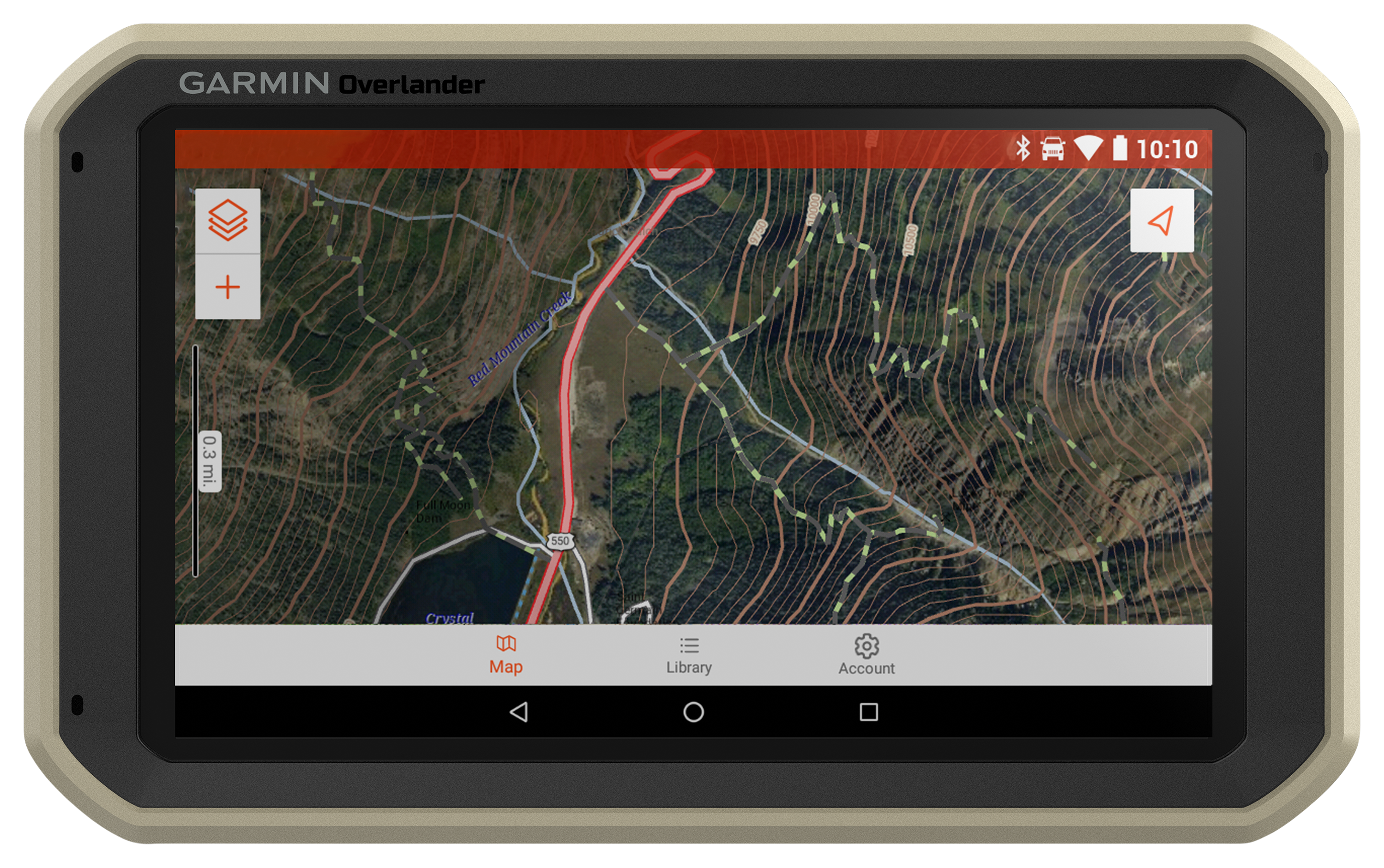 Garmin Overlander GPS All-Terrain Navigator