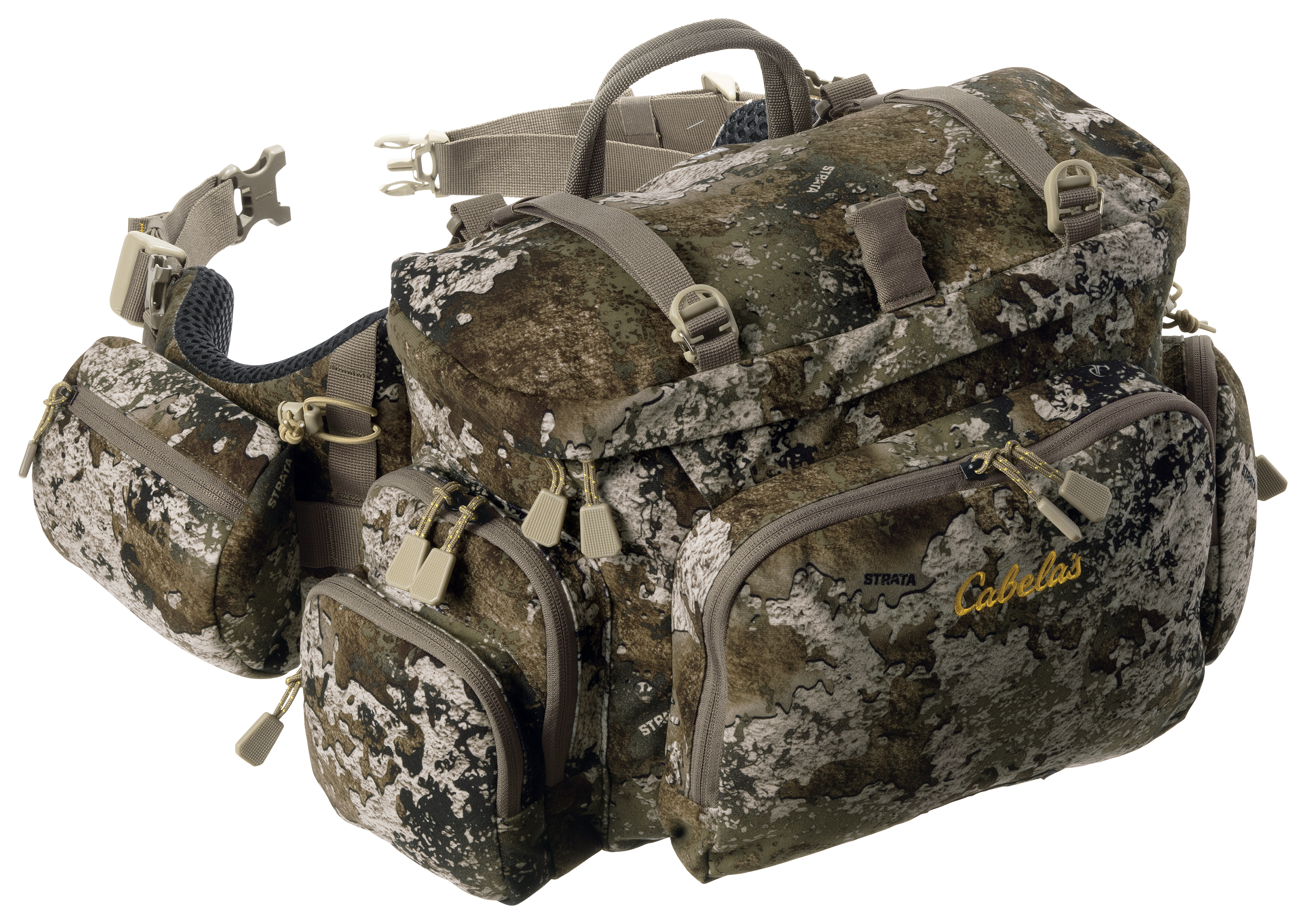 Cabela's Small Camo Bag Hunting Fishing Gear Catch-All No Shoulder