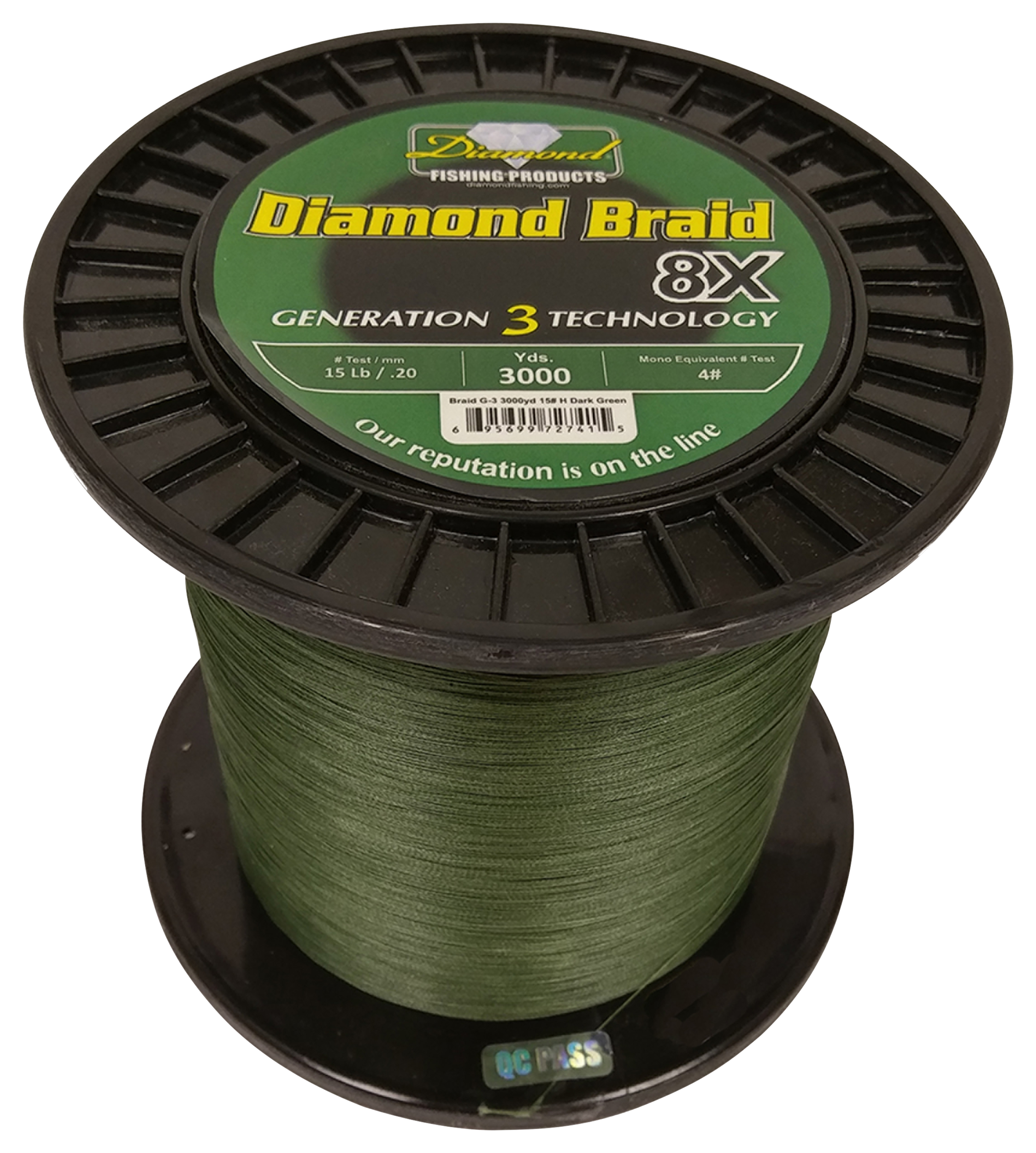 Image of Diamond Generation 3 Diamond Braid 8X Fishing Line