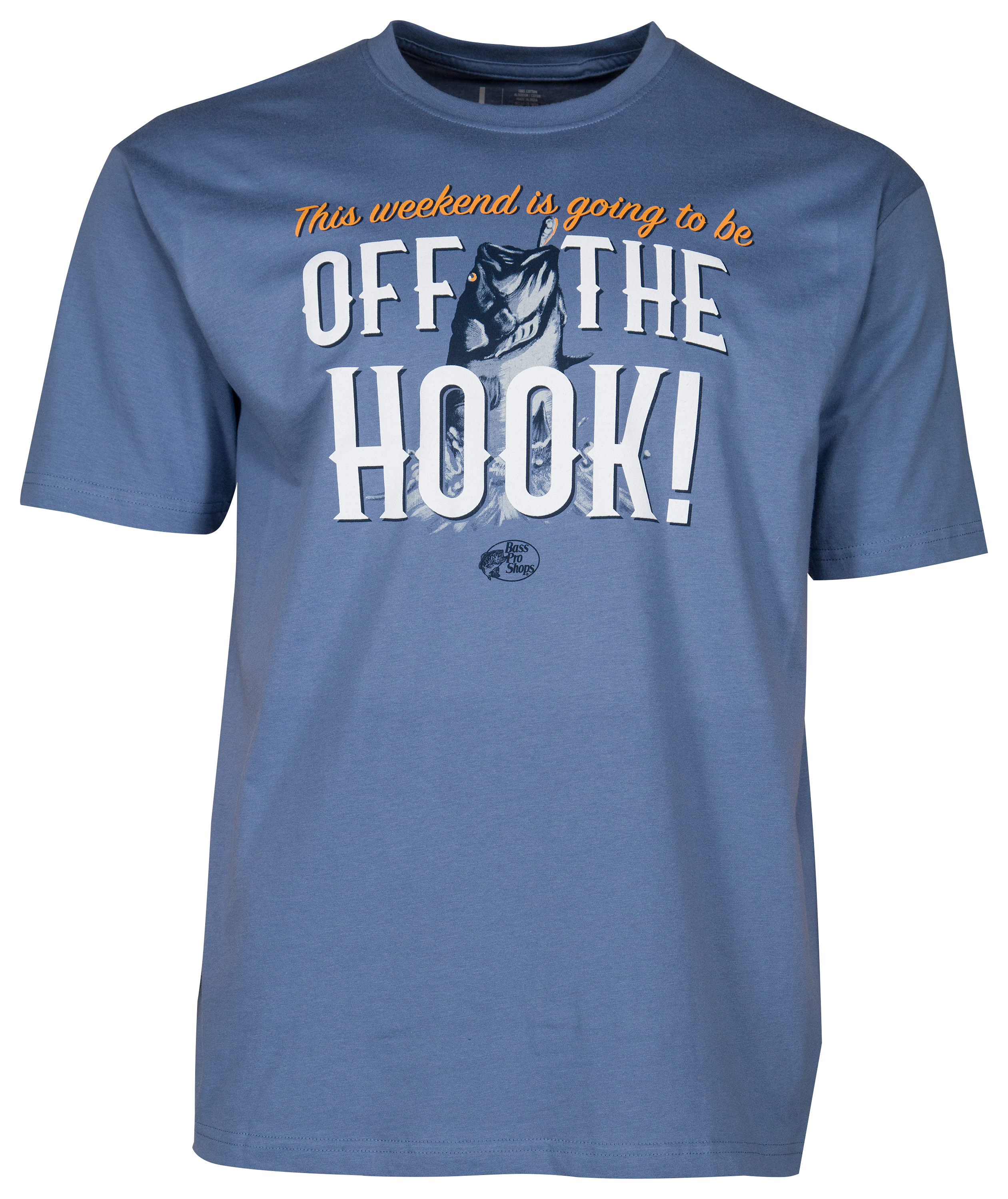 Bass Pro Shops Off the Hook Short-Sleeve Shirt for Men - Infinity - S