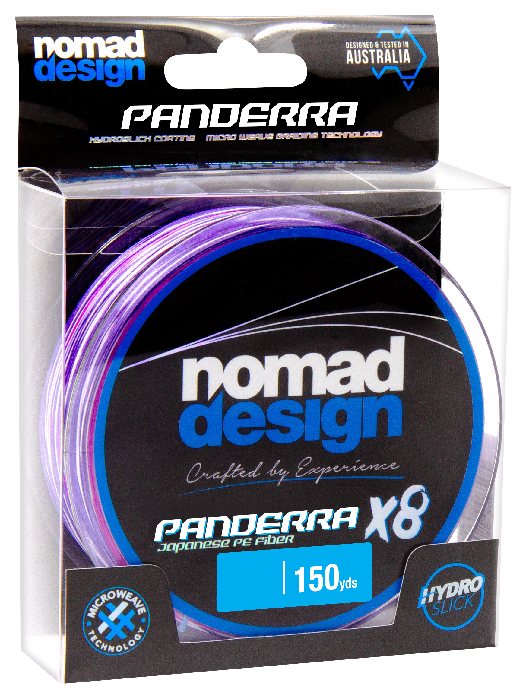 Nomad Design Panderra 8x Multi-Color Braid 40 Pound / 300 Yards