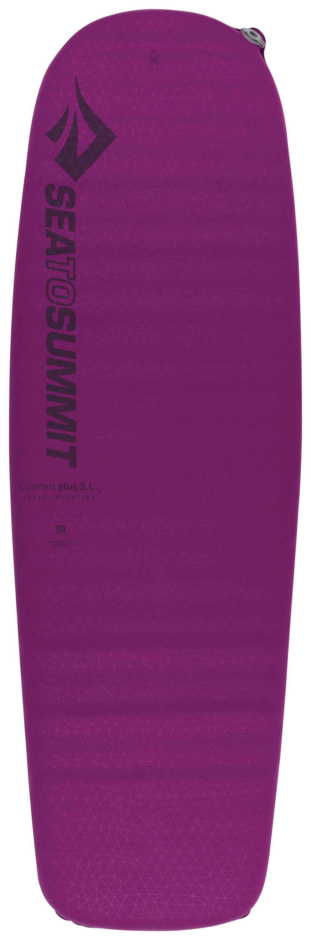 Sea to Summit Comfort Plus Self-Inflating Sleeping Mat for Ladies - Blackbe