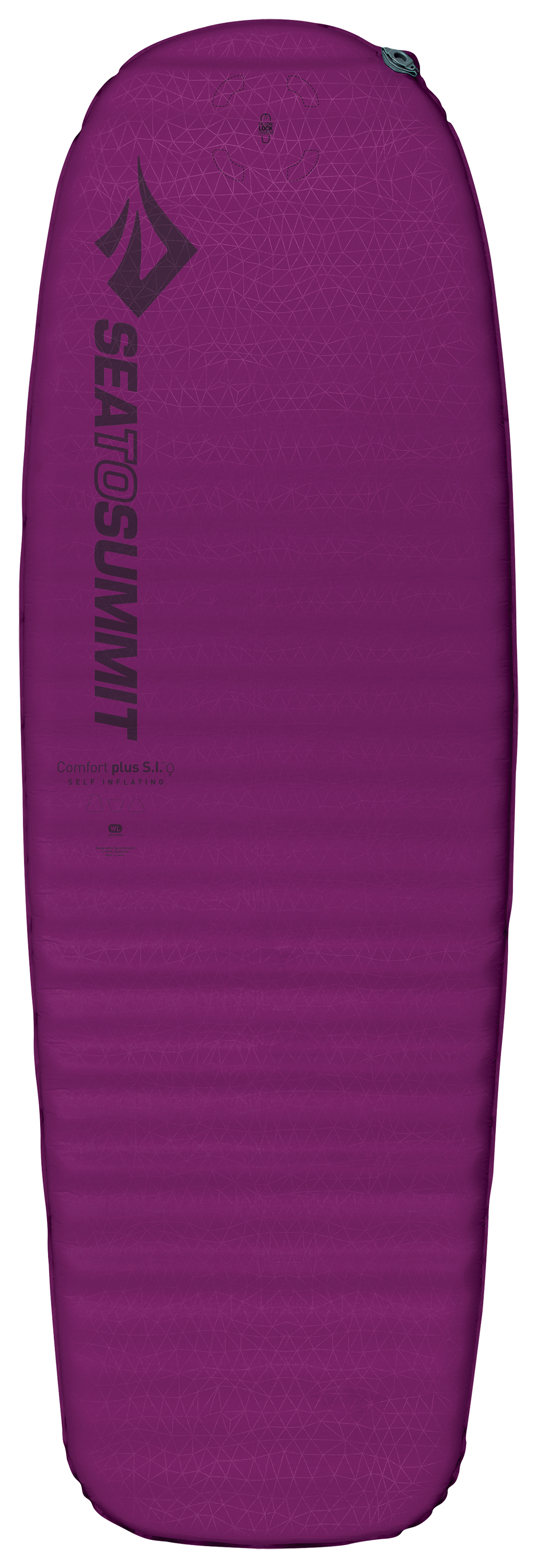 Sea to Summit Comfort Plus Self-Inflating Sleeping Mat for Ladies - Blackbe