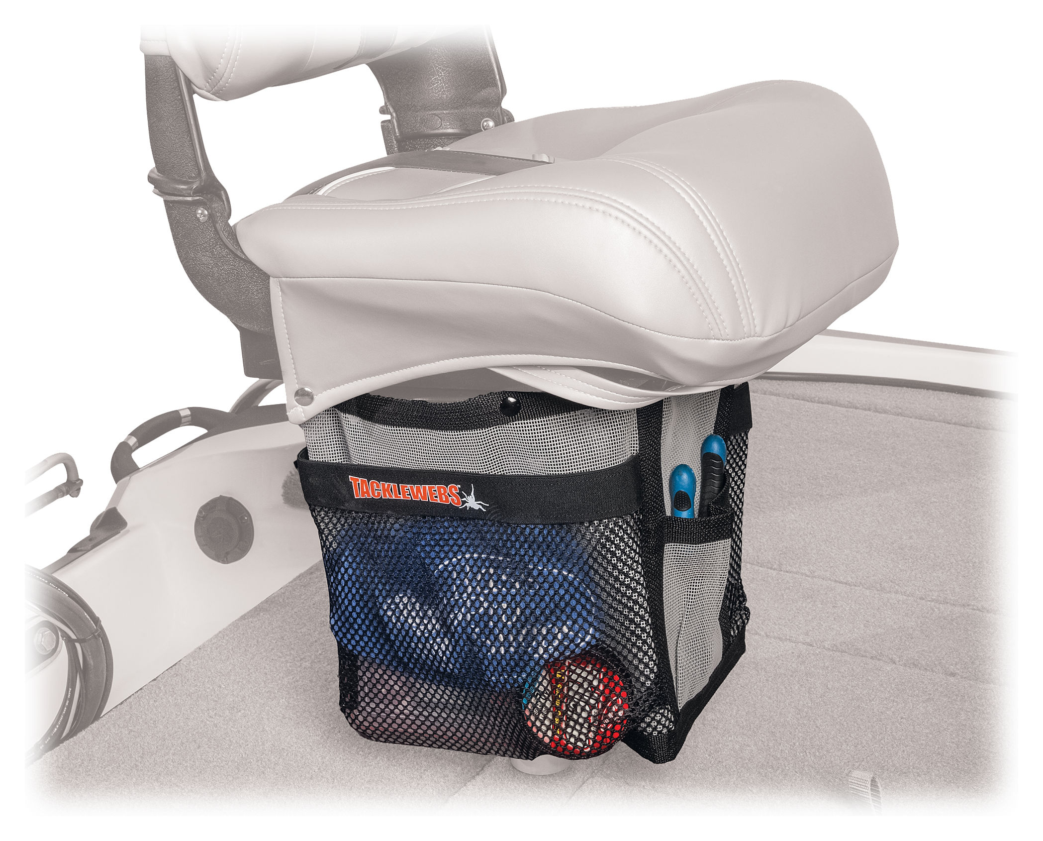 TackleWebs Pedestal Seat Storage System - Low Lever