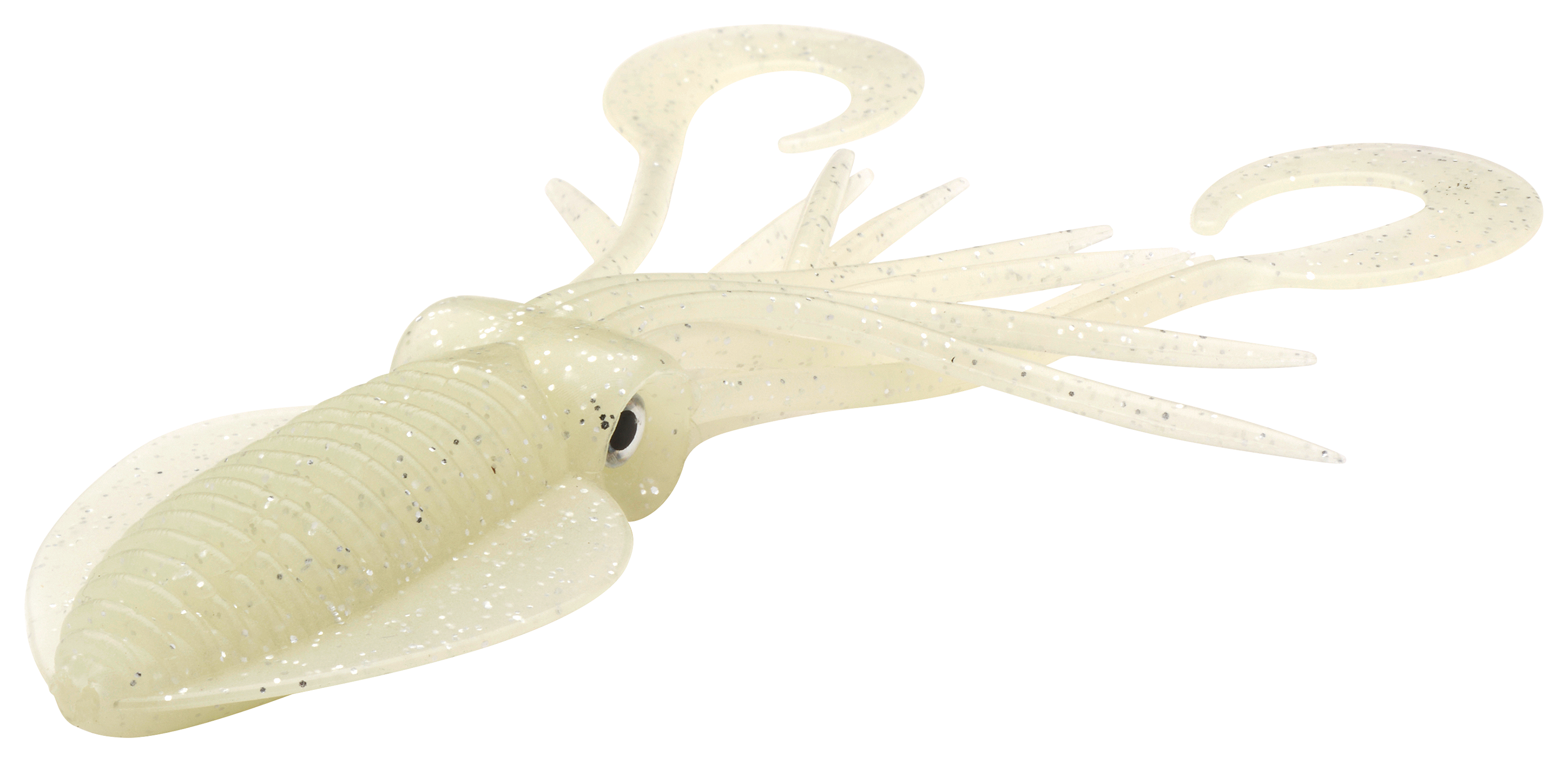 P-Line Twin Tail Squid - 9 - Natural Glow Glitter