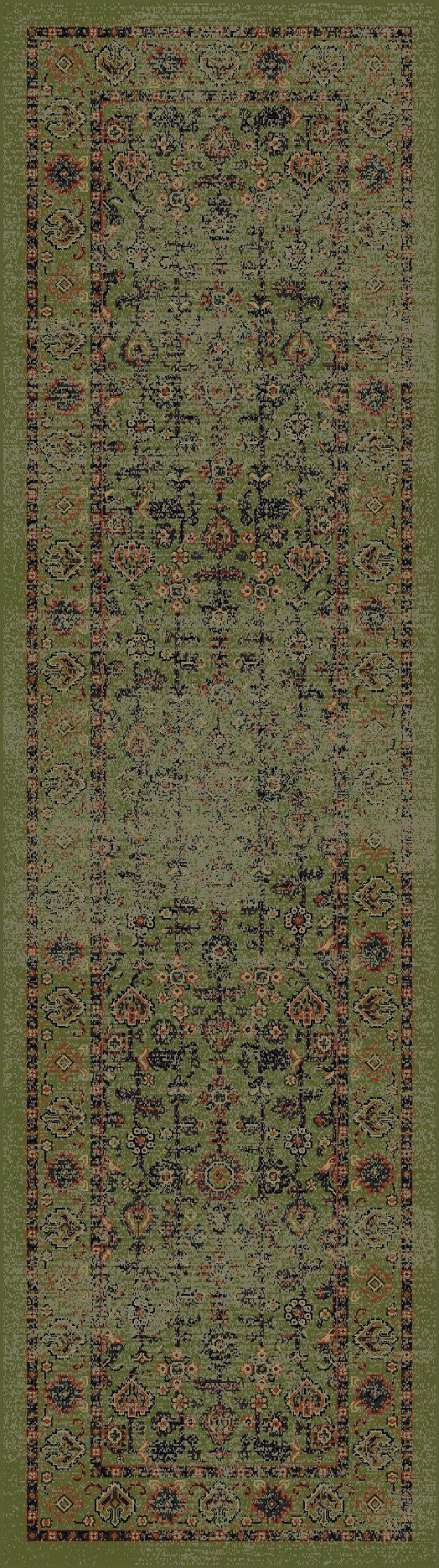 Image of American Dakota Let's Talk Persian Area Rug - 2' x 8'