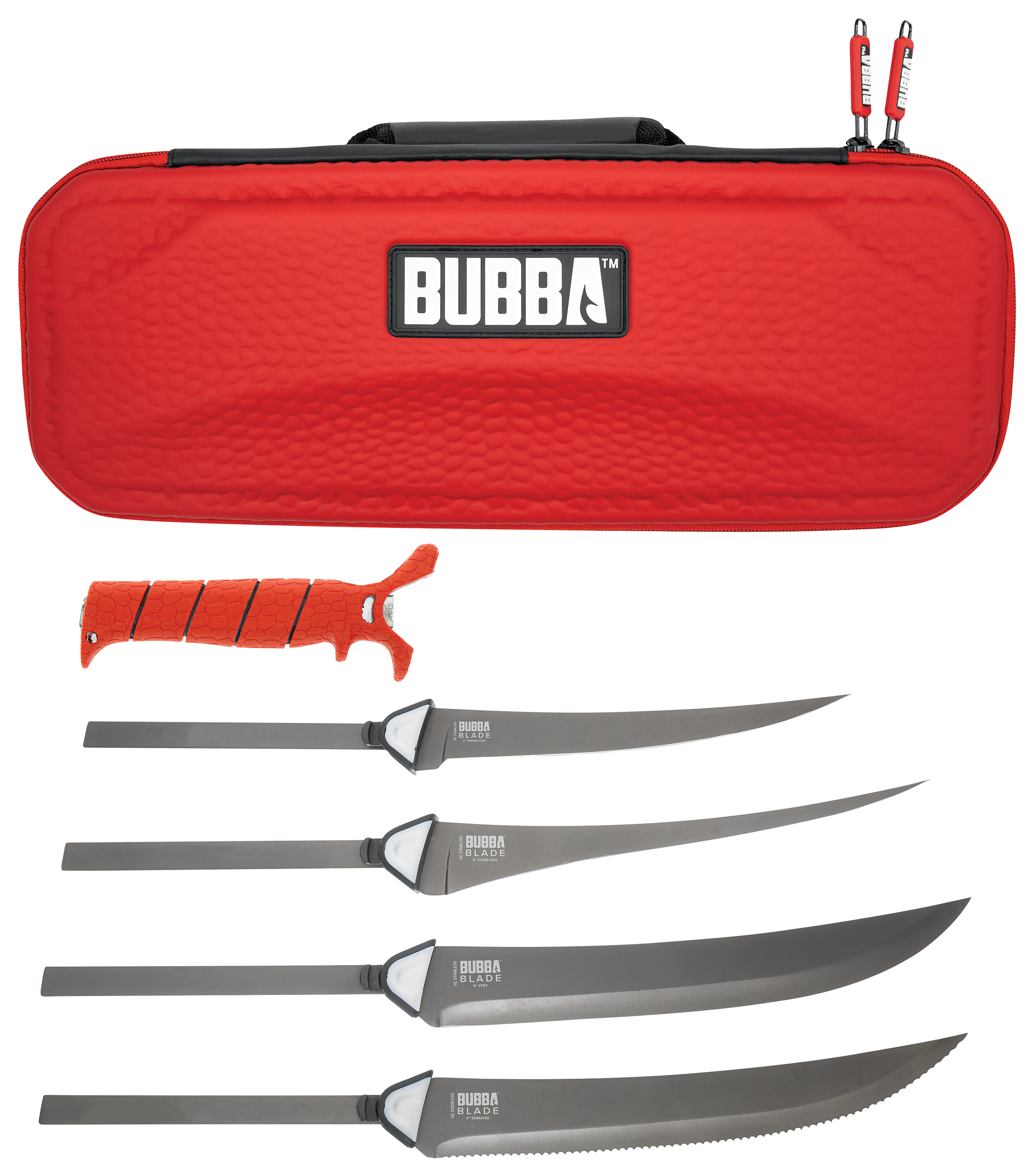 Bubba Blade Complete Kitchen and Steak Knife Set