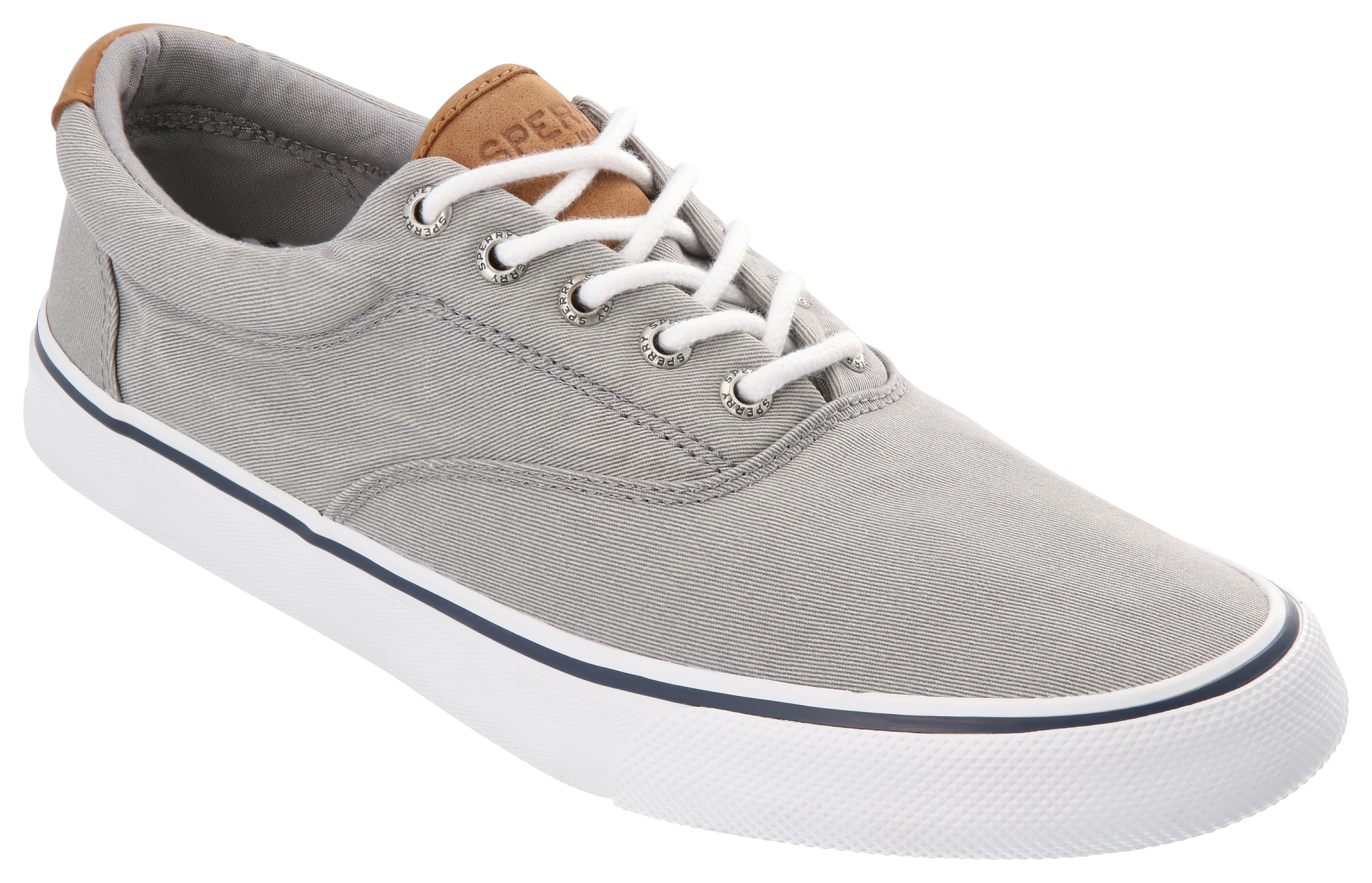 Image of Sperry Striper II CVO Sneakers for Men - Washed Grey - 13M