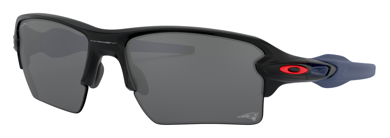 Oakley NFL Flak 2.0 XL OO9188 Prizm Grey Sunglasses - New England Patriots/Matte Black/Prizm Black - Standard