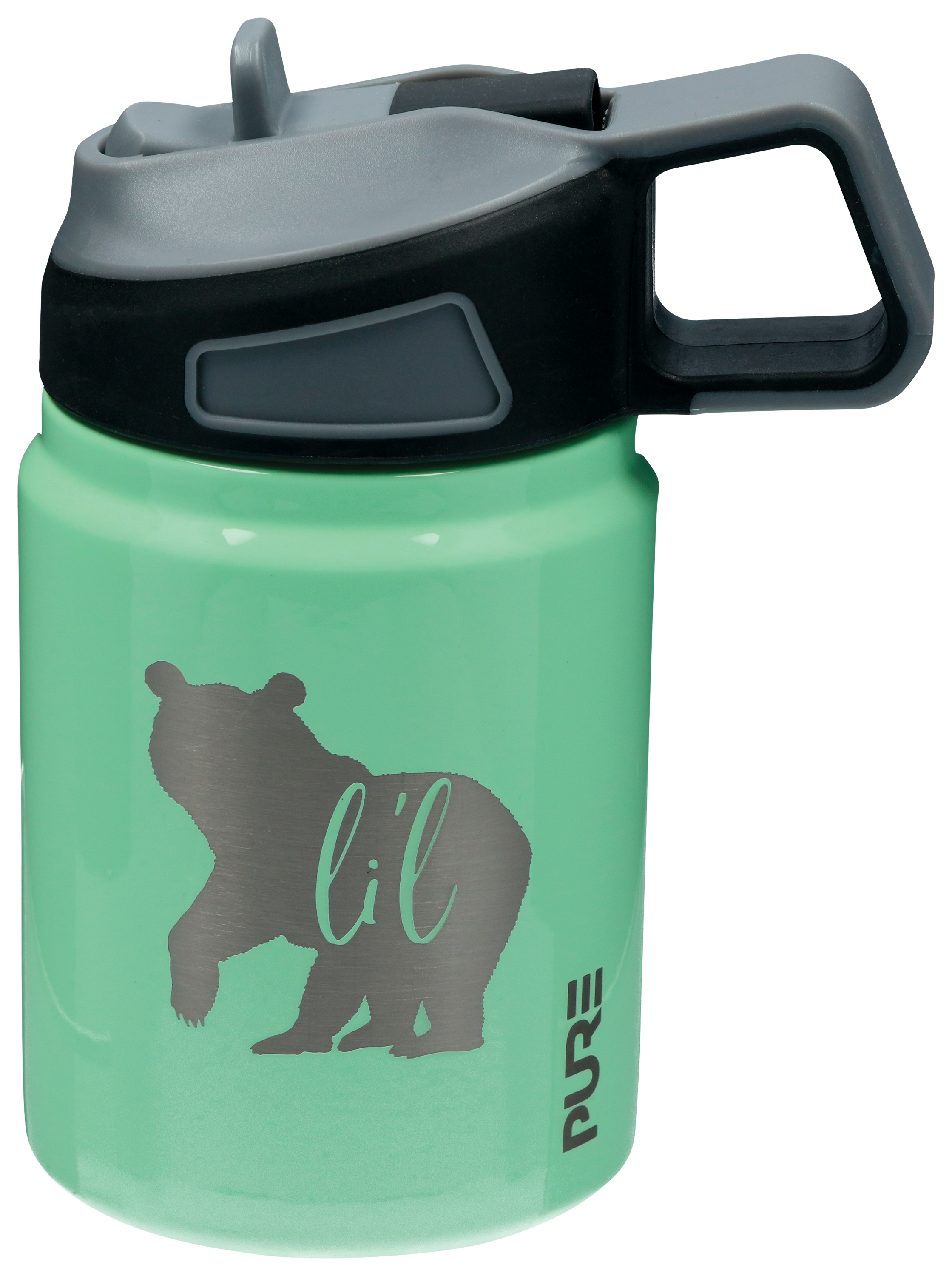 Pure Drinkware Bear Stainless Steel Baby Bottle