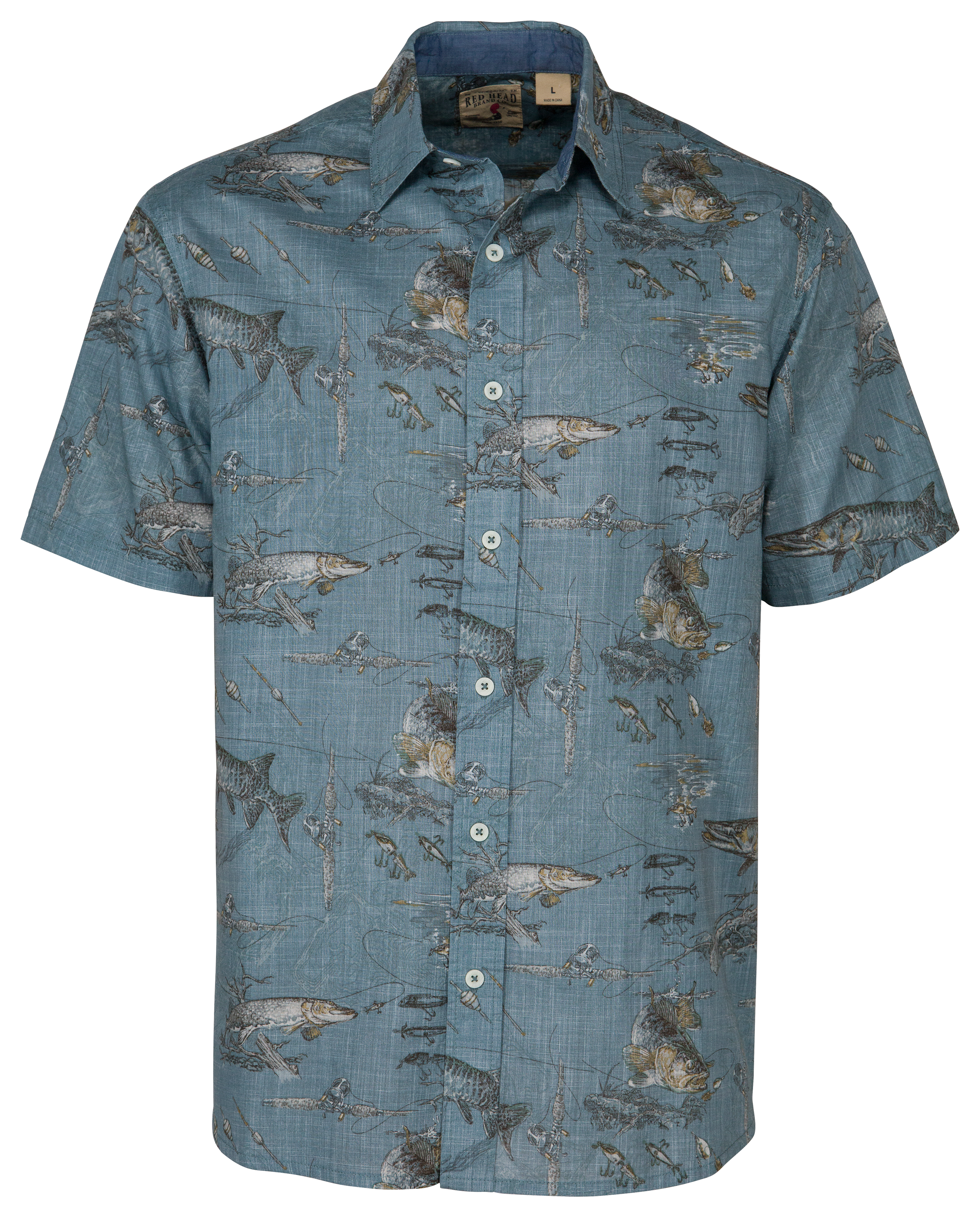 RedHead Northern Fish Short-Sleeve Shirt for Men