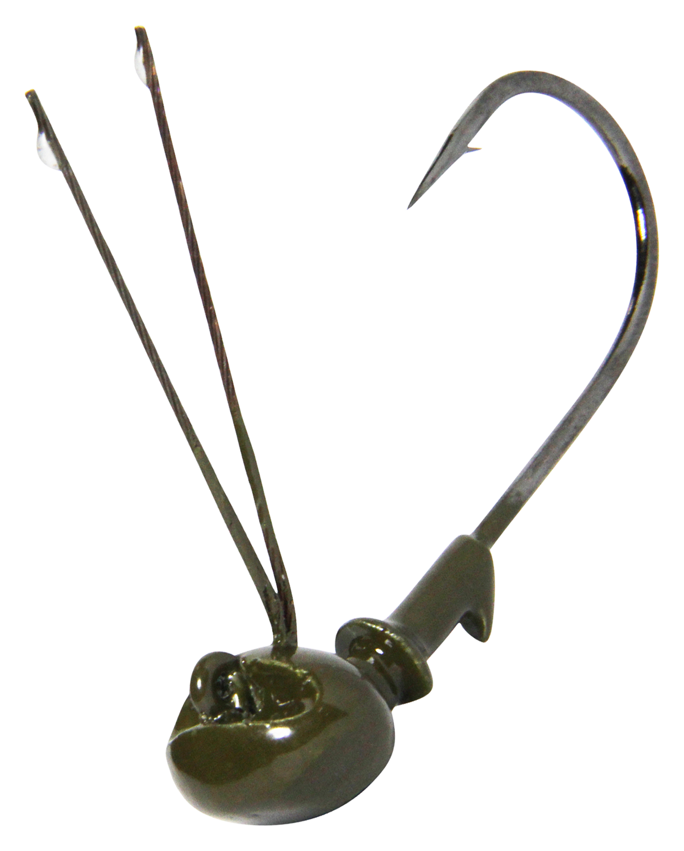 Image of Tackle HD Stealth HD Jighead - Green Pumpkin - 5/8 oz.