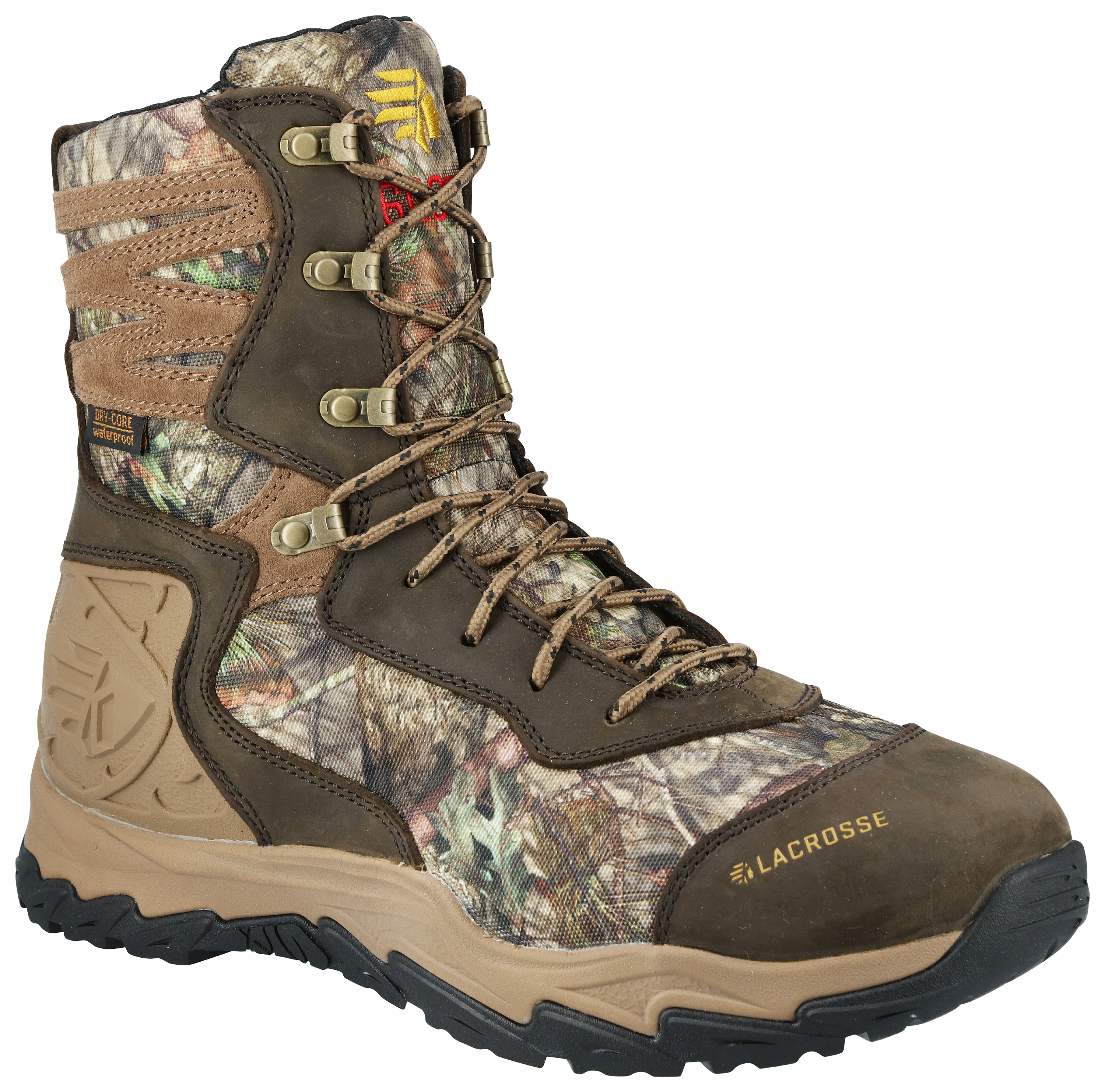 LaCrosse Windrose Insulated Waterproof Hunting Boots for Men - Mossy Oak Break-Up Country - 9W