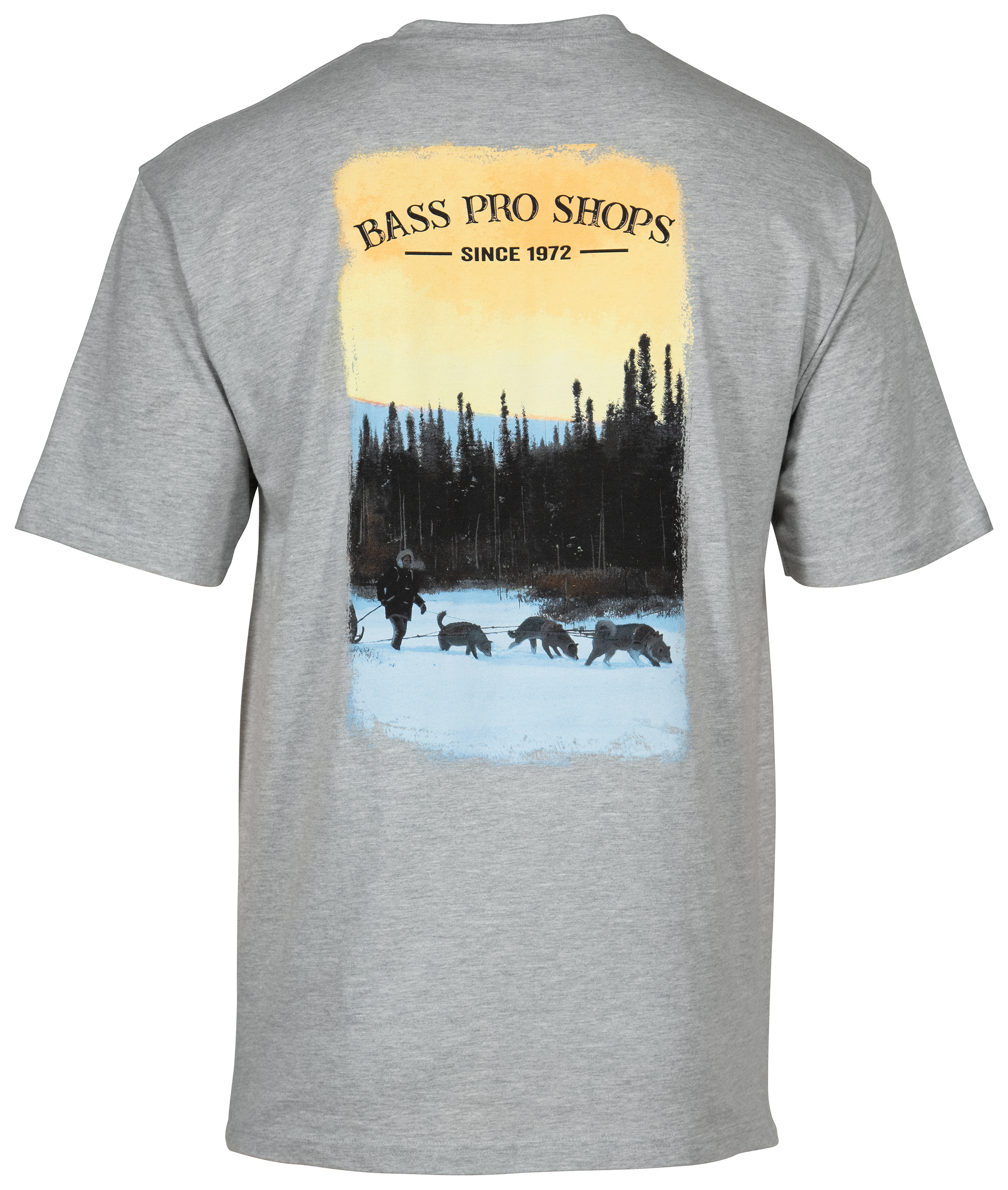 Bass Pro Shops Nicholas Coleman Dog Sled Short-Sleeve T-Shirt for Men - Sle - 100788049-2822067 - Shirts and Tops Our Bass Pro Shops® Nicholas Coleman Dog Sled Sho sku 100788049-2822067