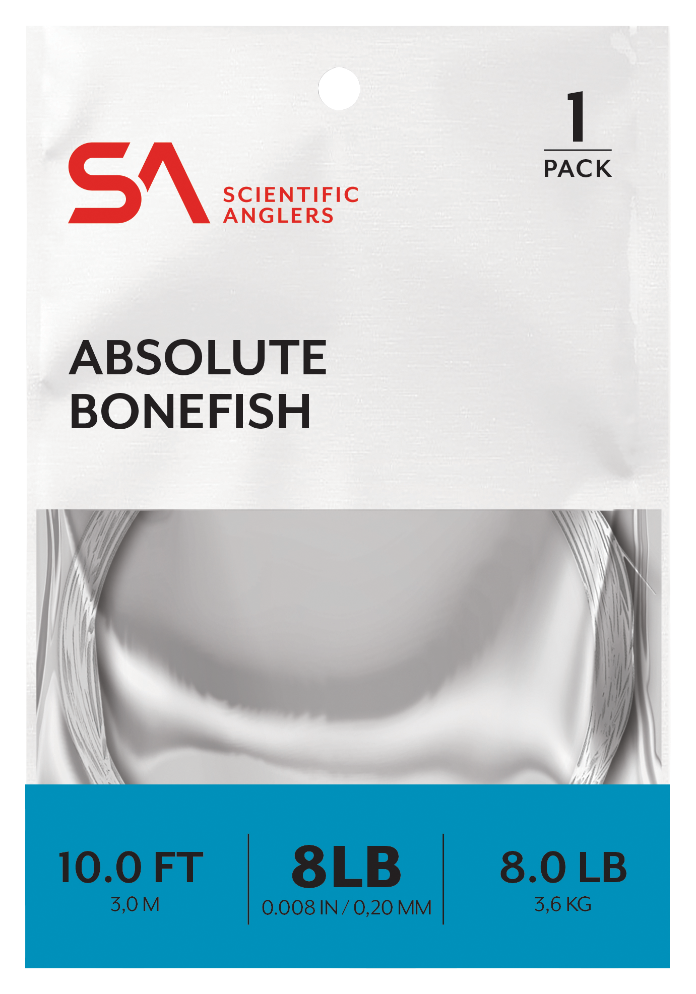 Scientific Anglers Absolute Bonefish Tapered Leader - 12 lb.