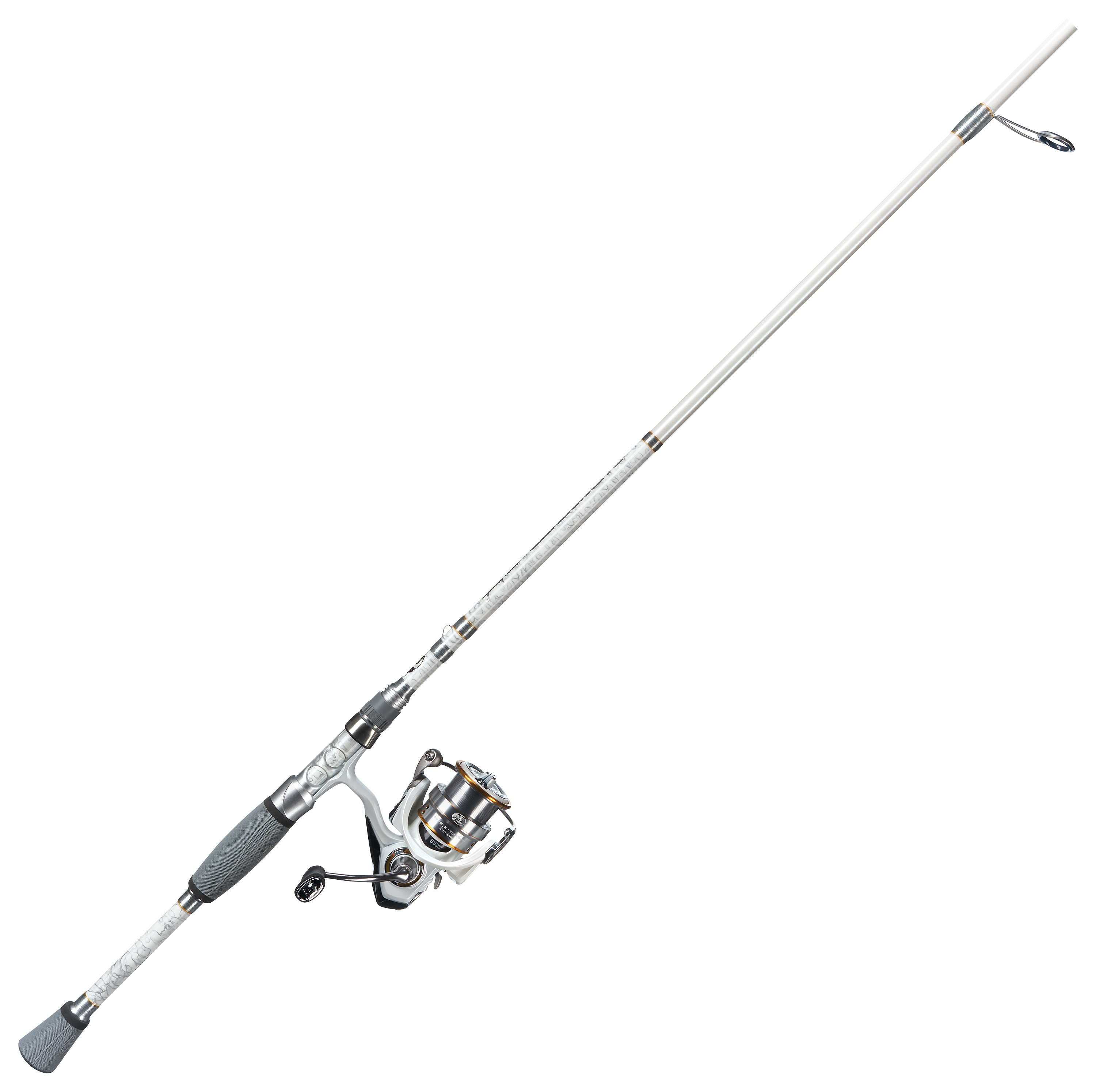 Bass Pro Shops Johnny Morris CarbonLite Spinning Combo - 3000 - 6'6" - Medium Heavy