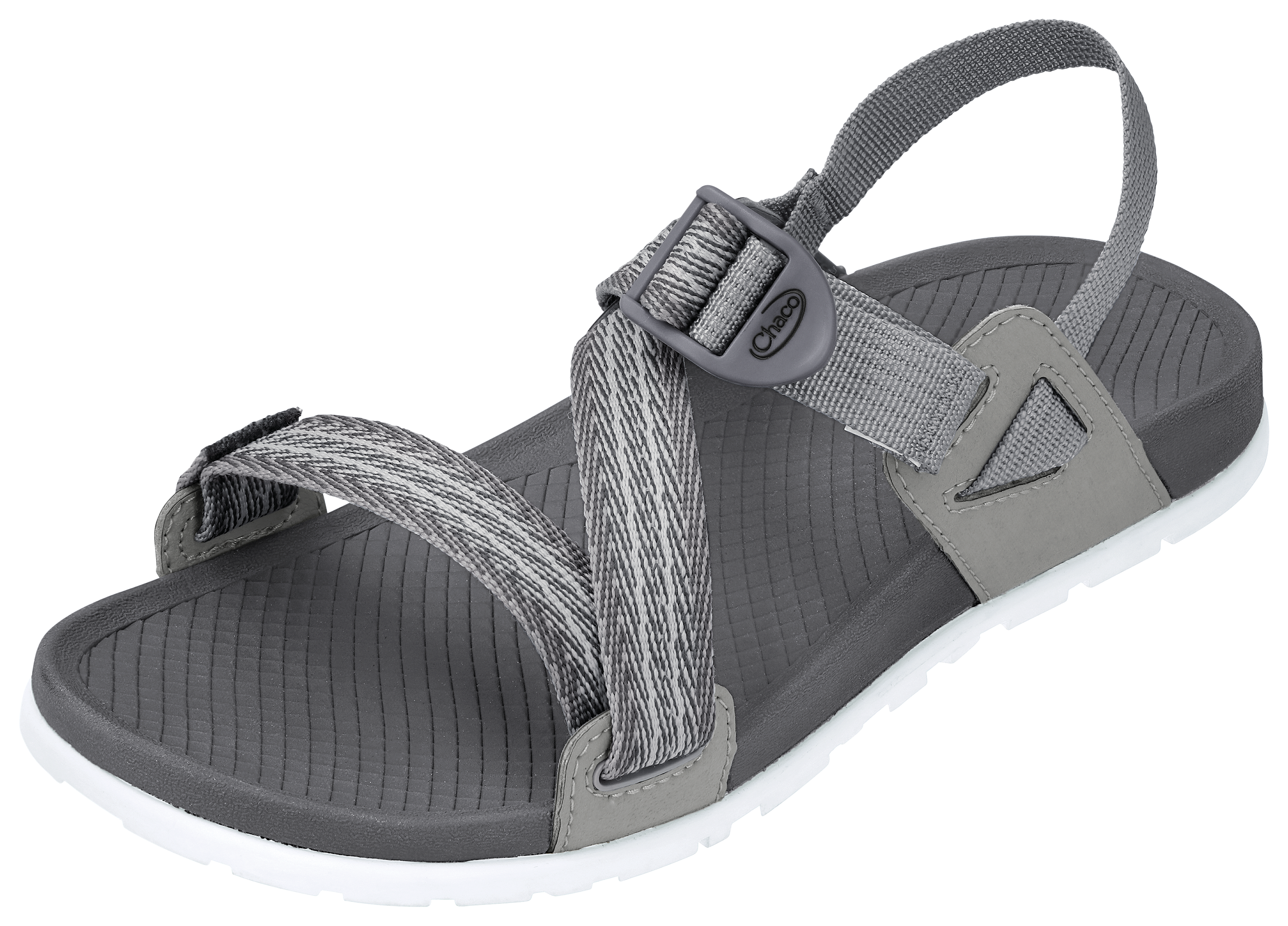 Chaco Lowdown Sandals for Ladies - Grey/White - 11M