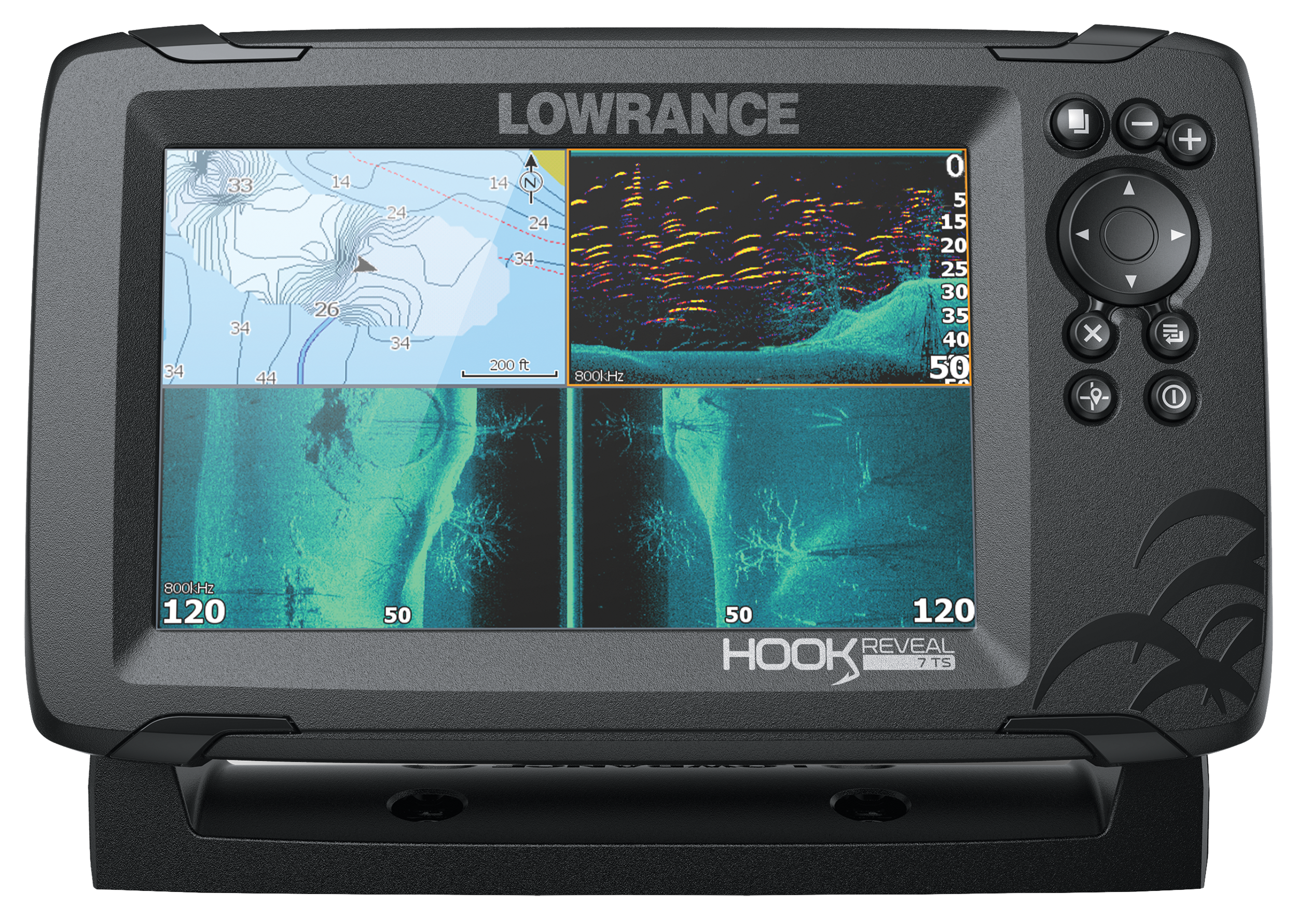 Lowrance HOOK Reveal 7 Fish Finder - 7 TS US Inland