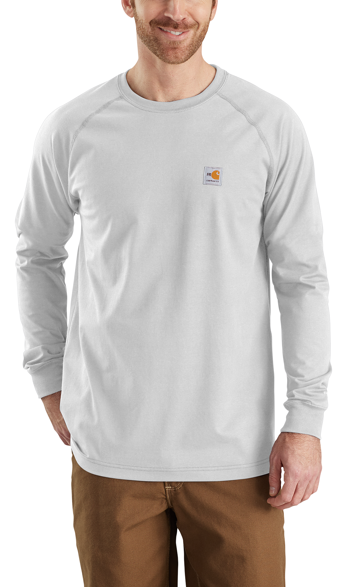 Carhartt Flame-Resistant Force Cotton Long-Sleeve T-Shirt for Men