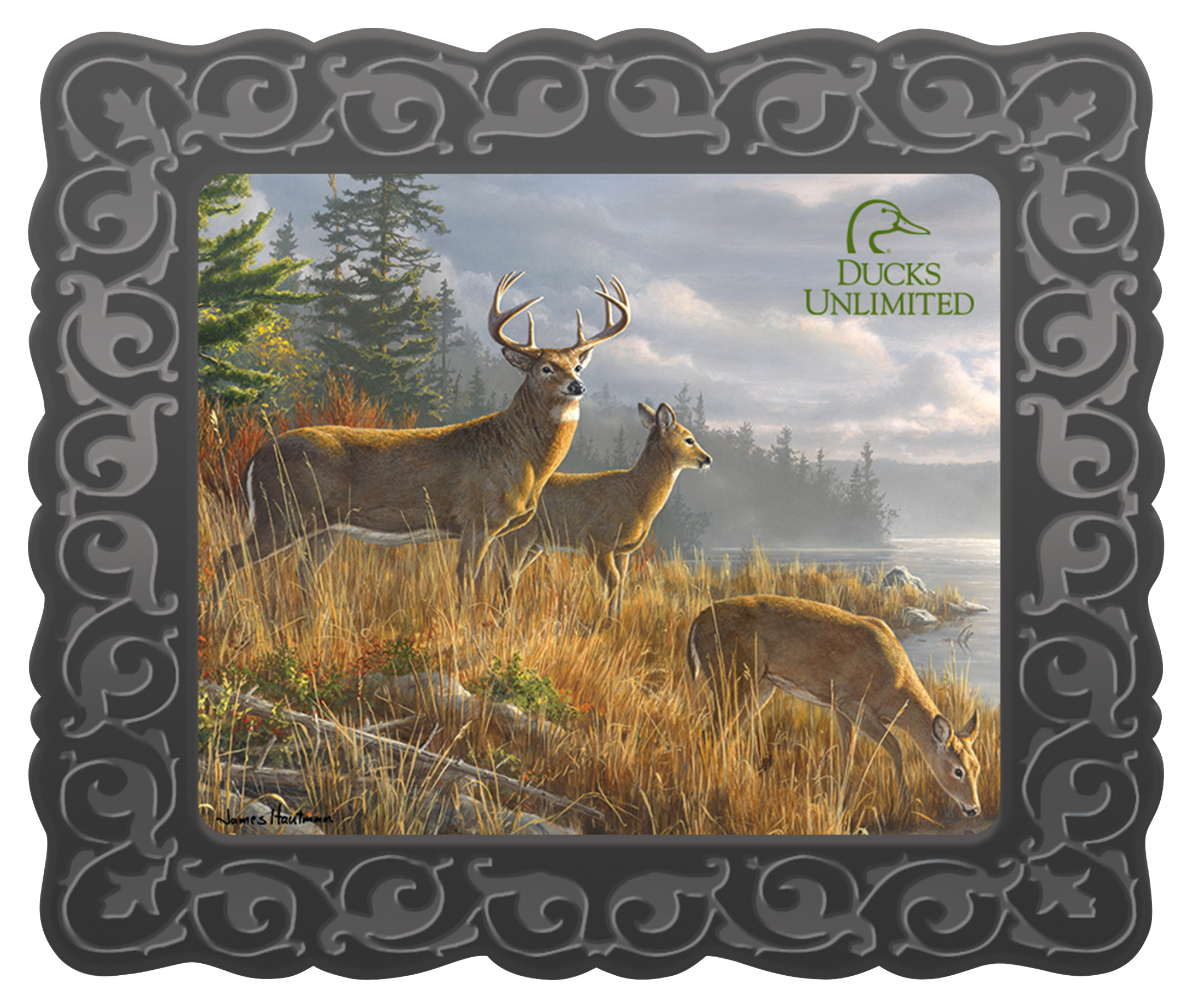 Ducks Unlimited At the Crossing Fridge Magnet