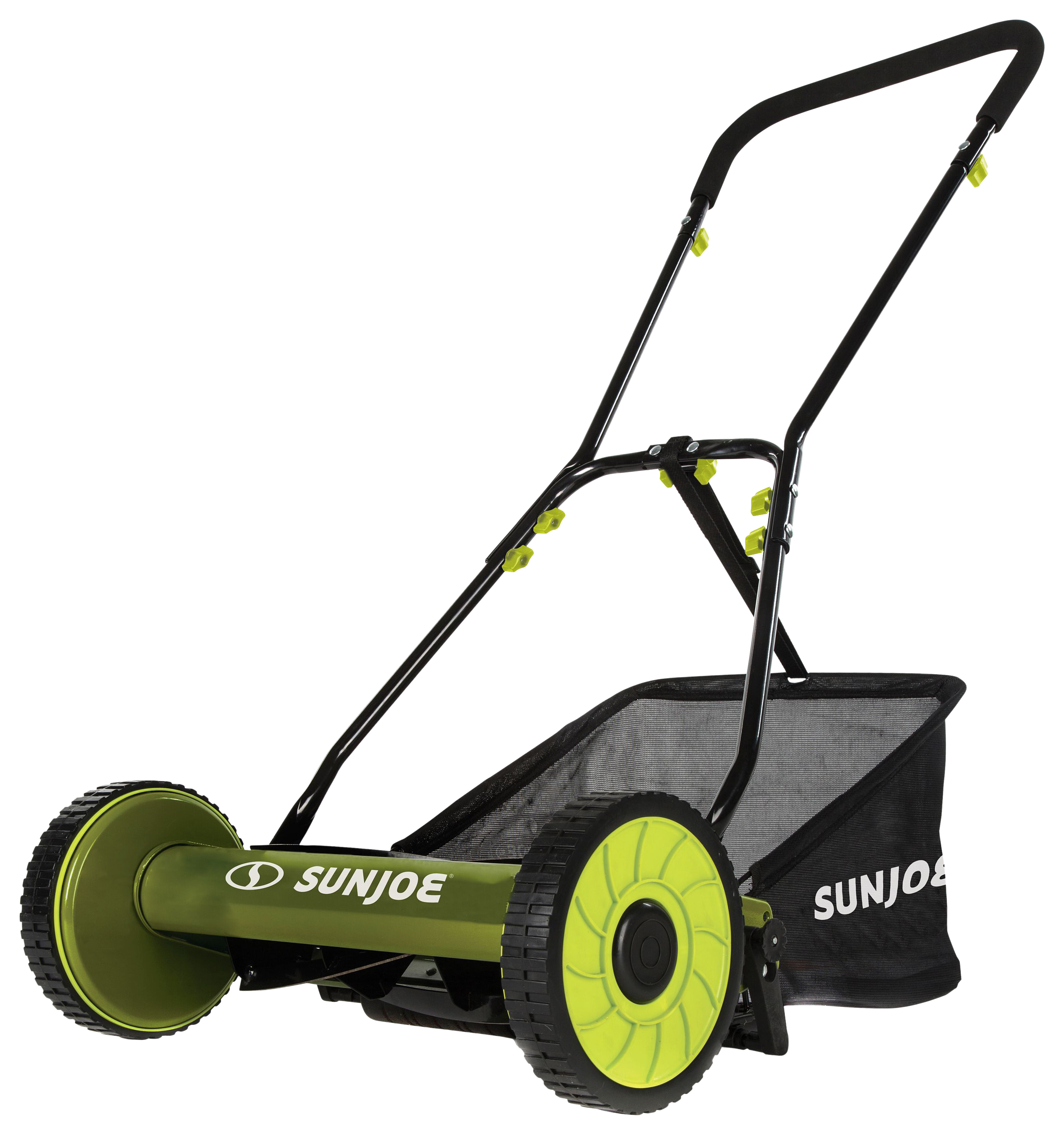Sun Joe 18 Manual Reel Mower with Grass Catcher