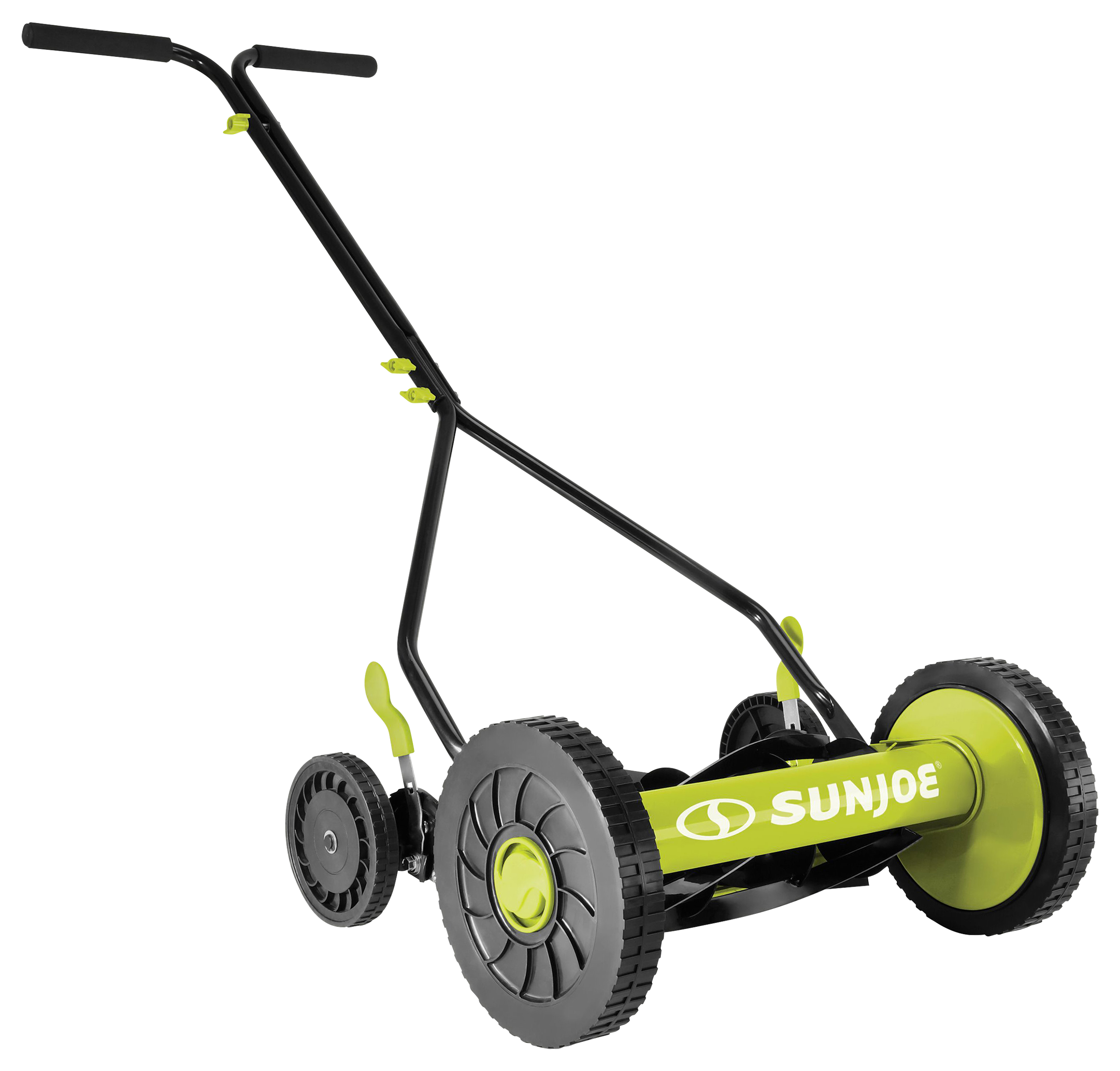 Image of "Sun Joe 14"" Manual Quad-Wheel Reel Mower"