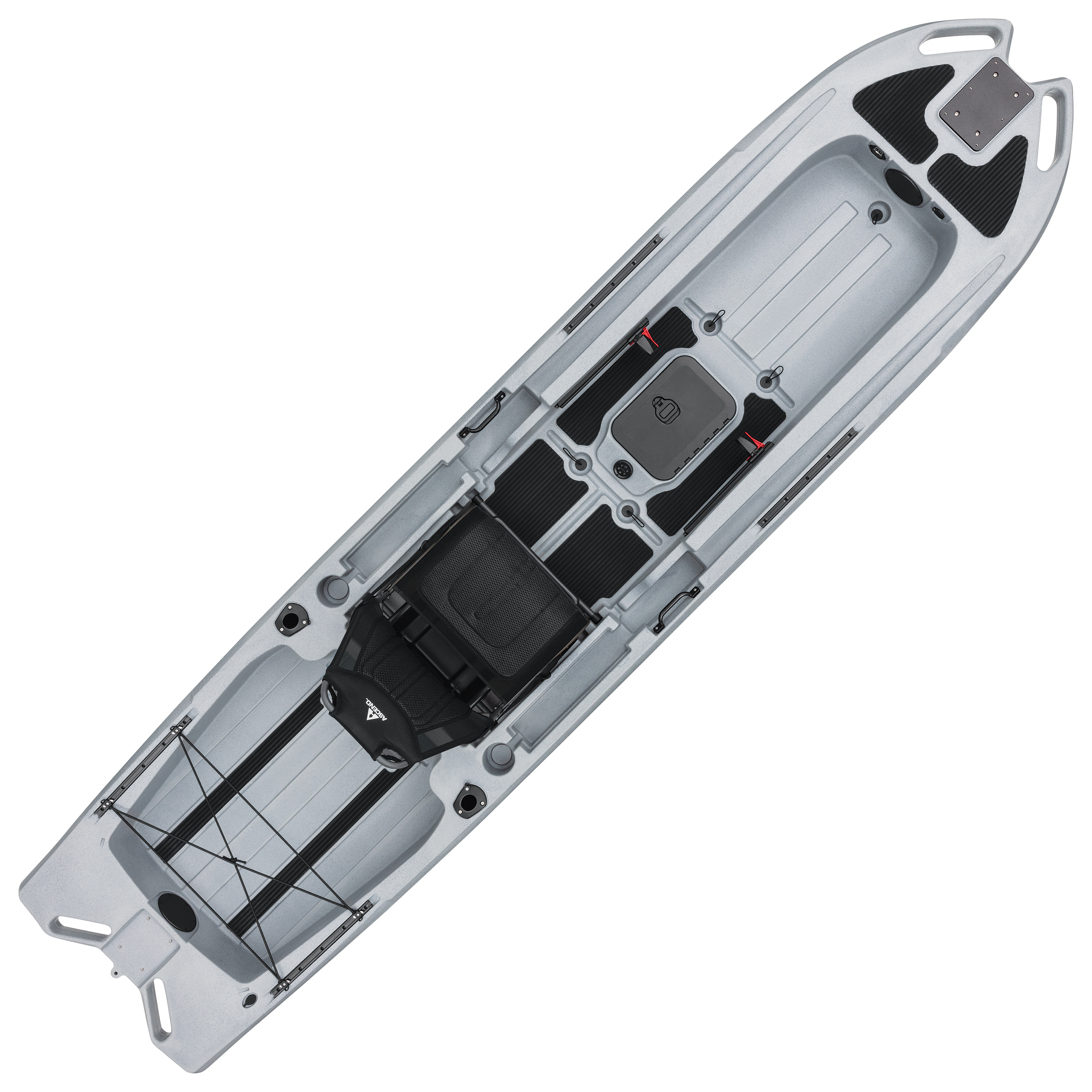ASCEND 133X Tournament Sit-On-Top Kayak with Yak-Power