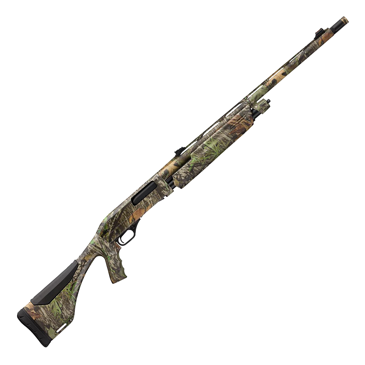 Image of "Winchester SXP Long Beard Pump-Action Shotgun with Interchangeable Comb Pieces - 12 Gauge - Mossy Oak Obsession - 3-1/2"" Chamber"