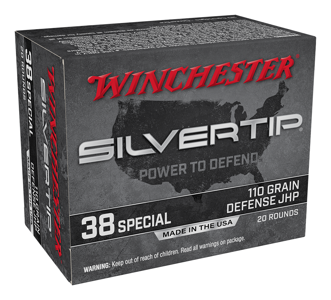 Image of Winchester Silvertip HP .38 Special 110 Grain Handgun Ammo