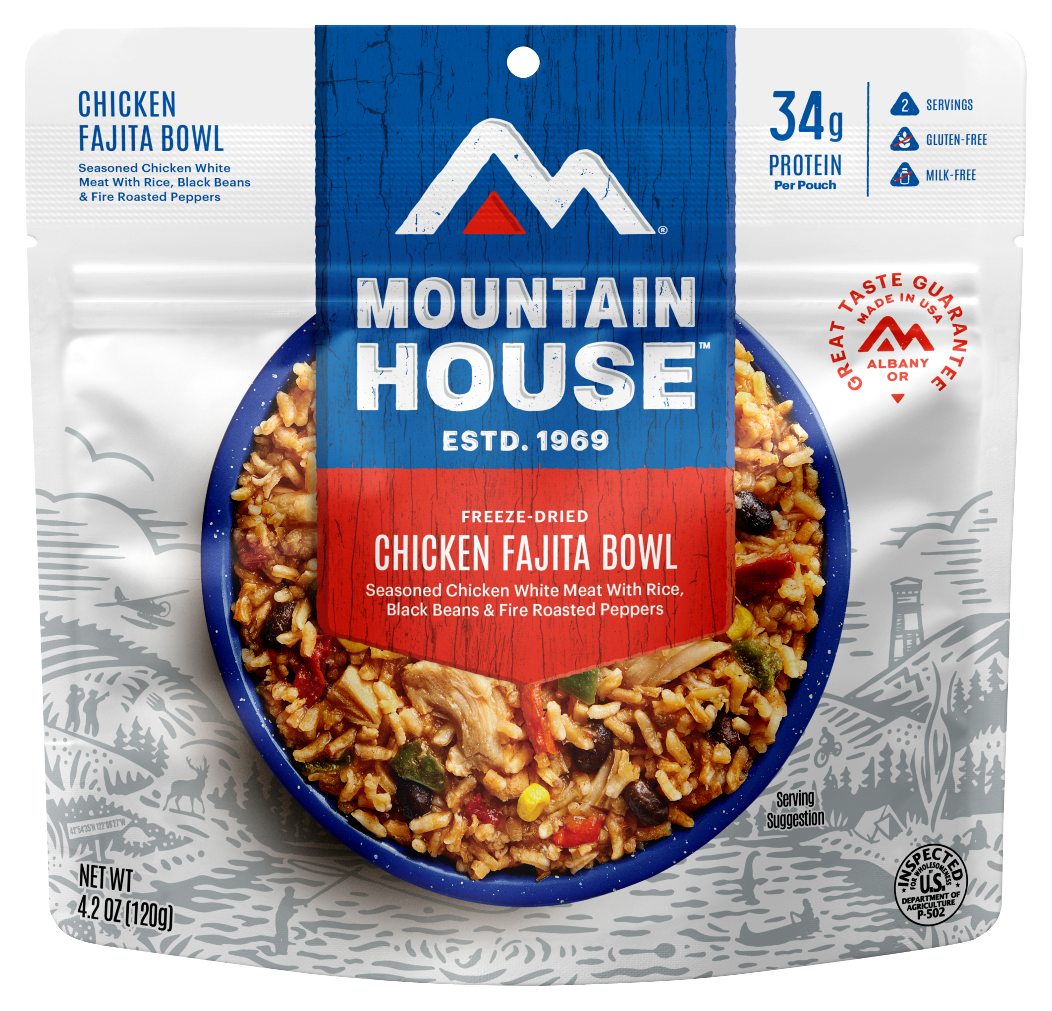 Image of Mountain House Chicken Fajita Bowl