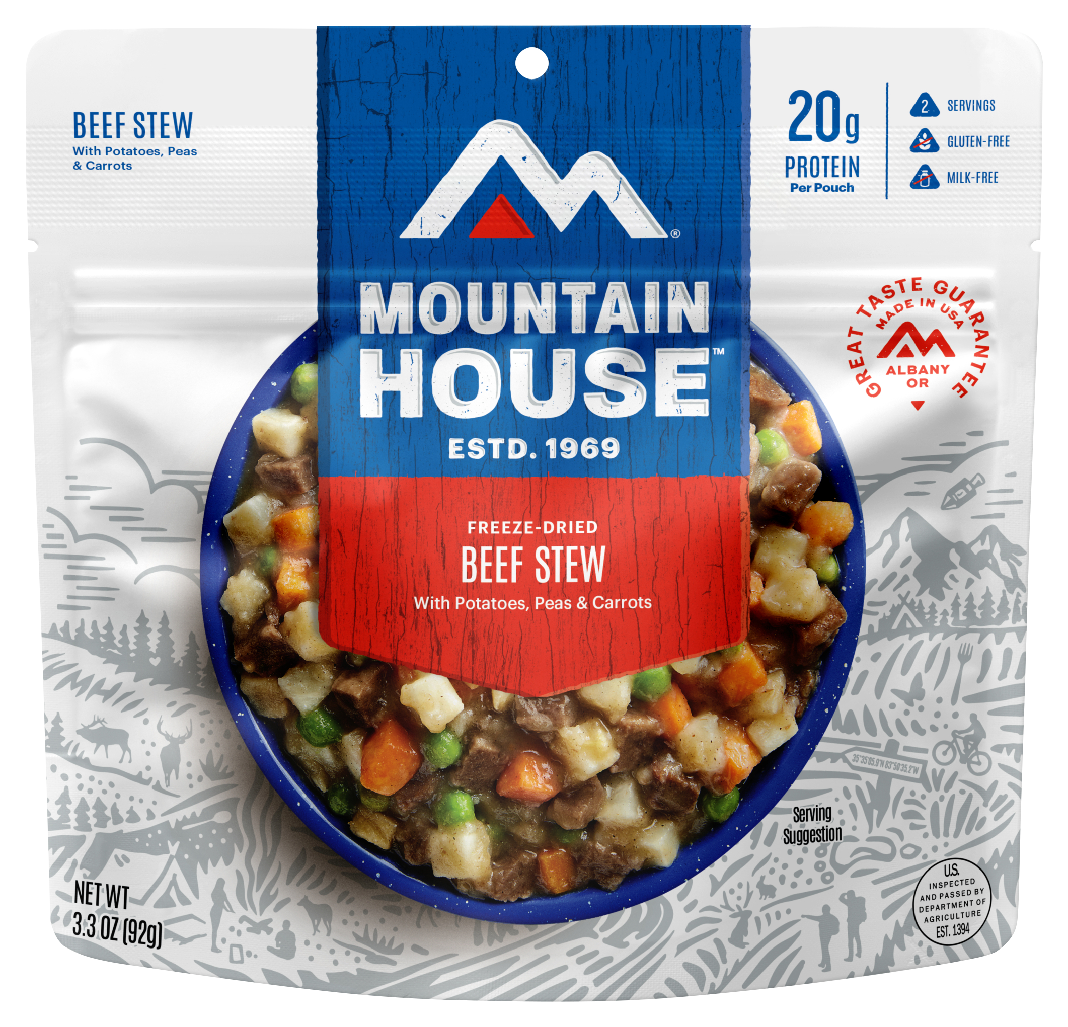 Mountain House Freeze-Dried Beef Stew Entree