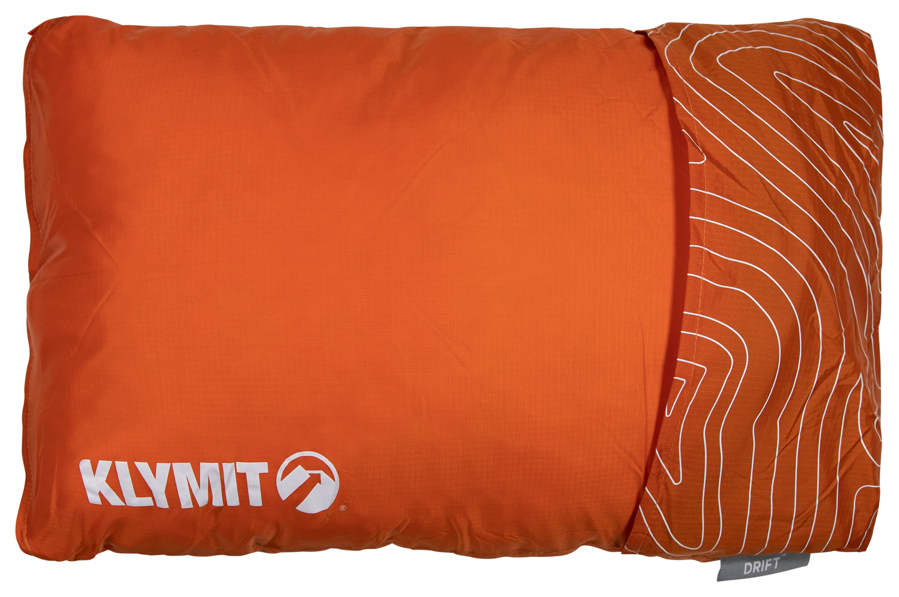 Klymit Drift Camp Pillow - Large - Orange