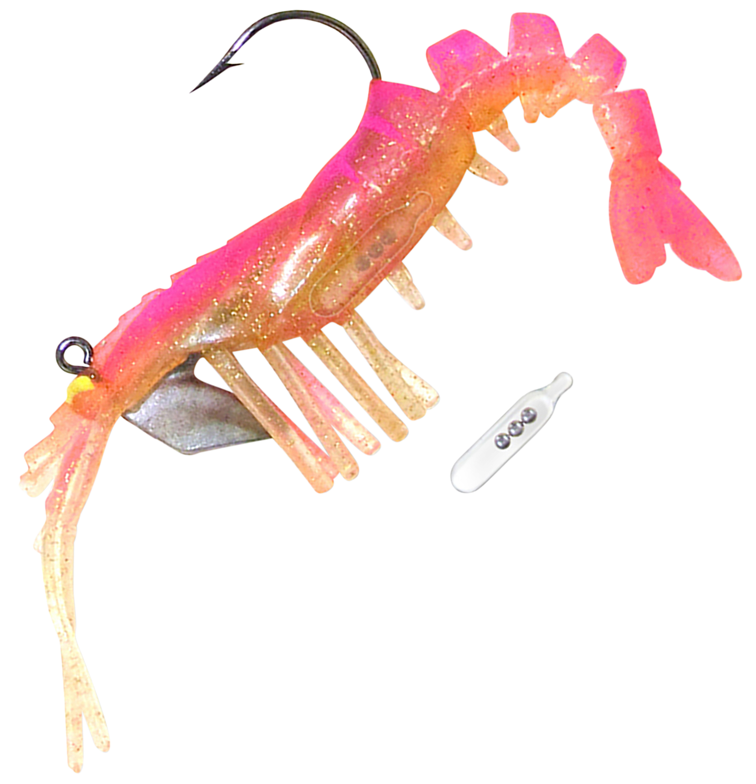Vudu Rattle Shrimp - Pink
