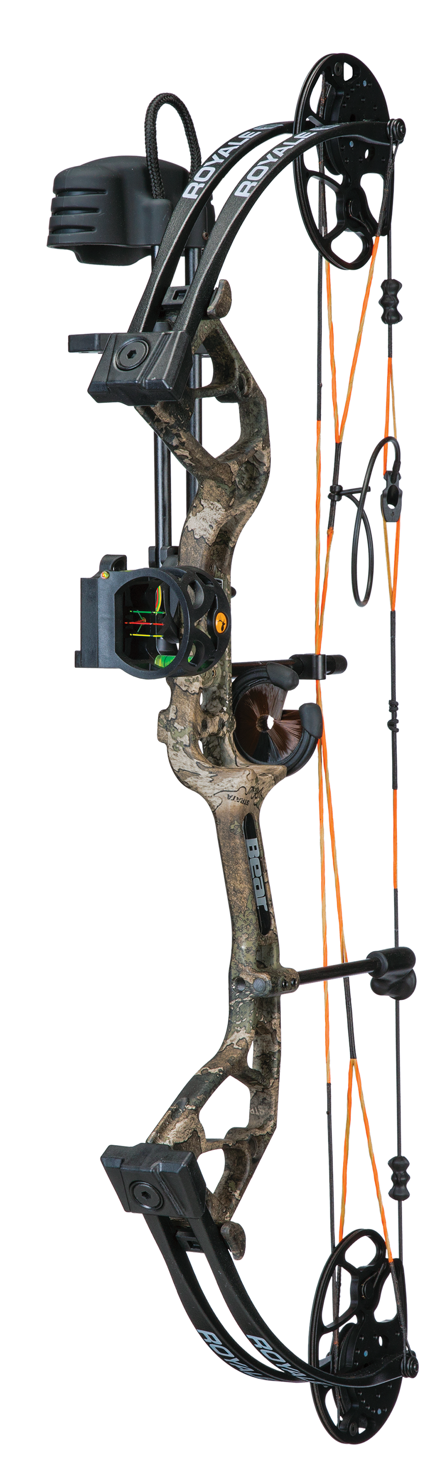 Bear Archery Royale RTH Compound Bow Package - 50 lbs. -  Right Hand - TrueTimber Strata