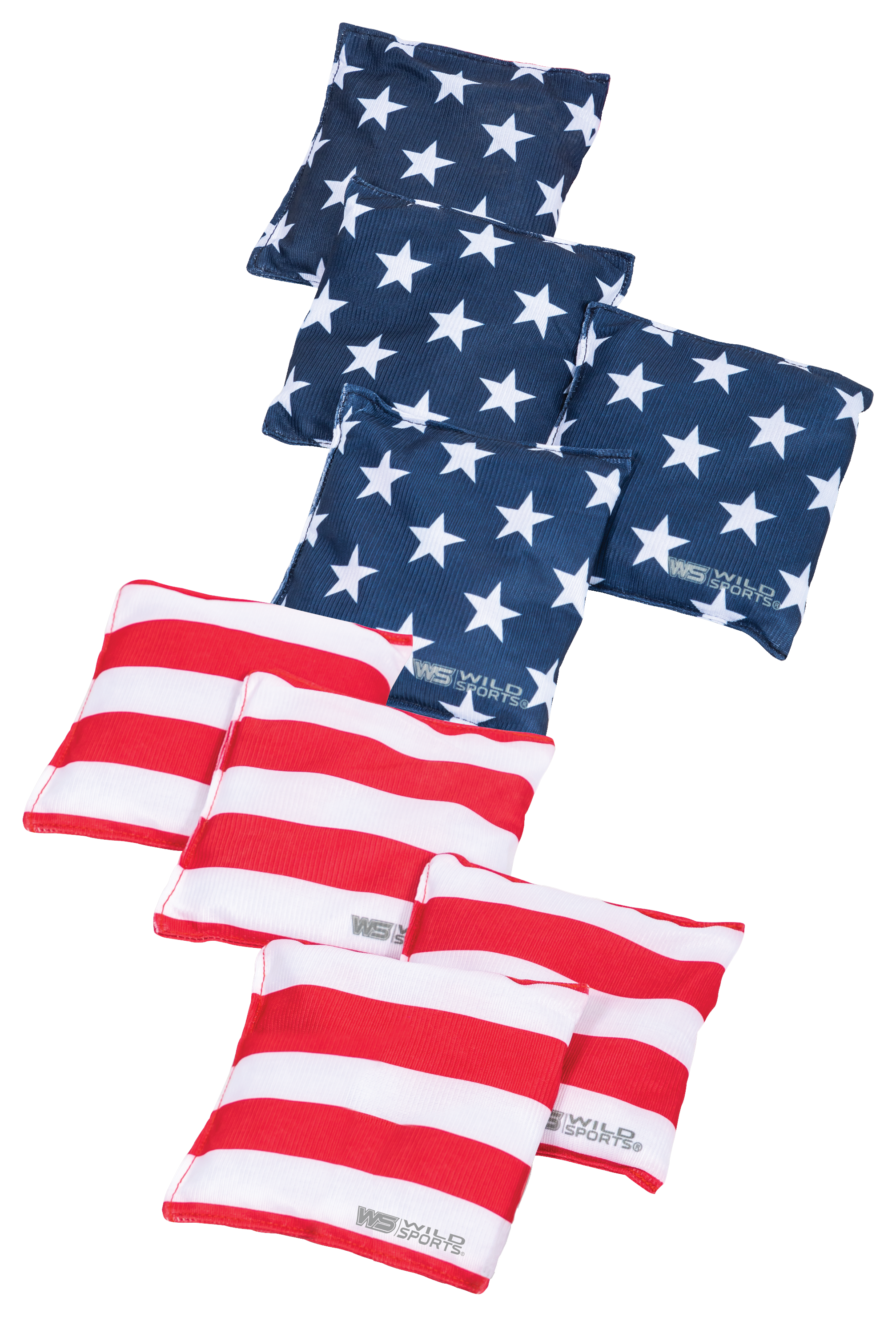Wild Sports Patriotic Bean Bag Set