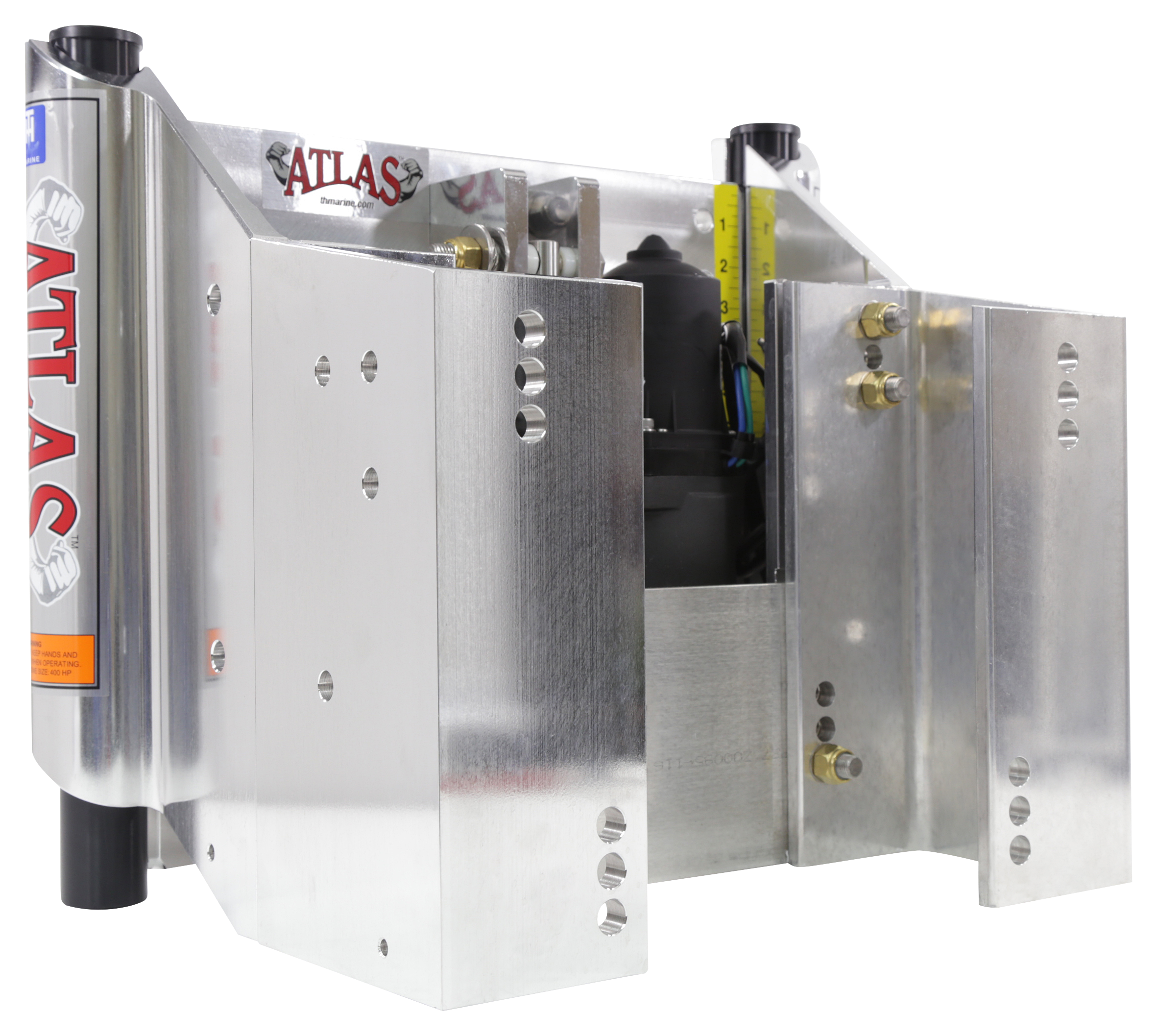 Image of T-H Marine Atlas Heavy-Duty Hydraulic Jack Plate - AHJ-12VHD-DP