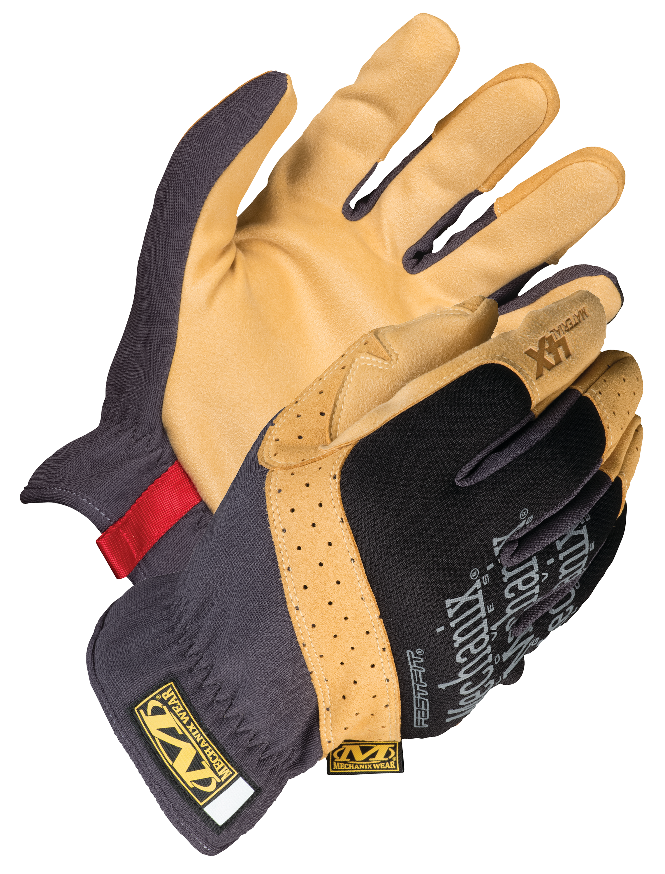 100% FastFit Gloves - Black - 2XL