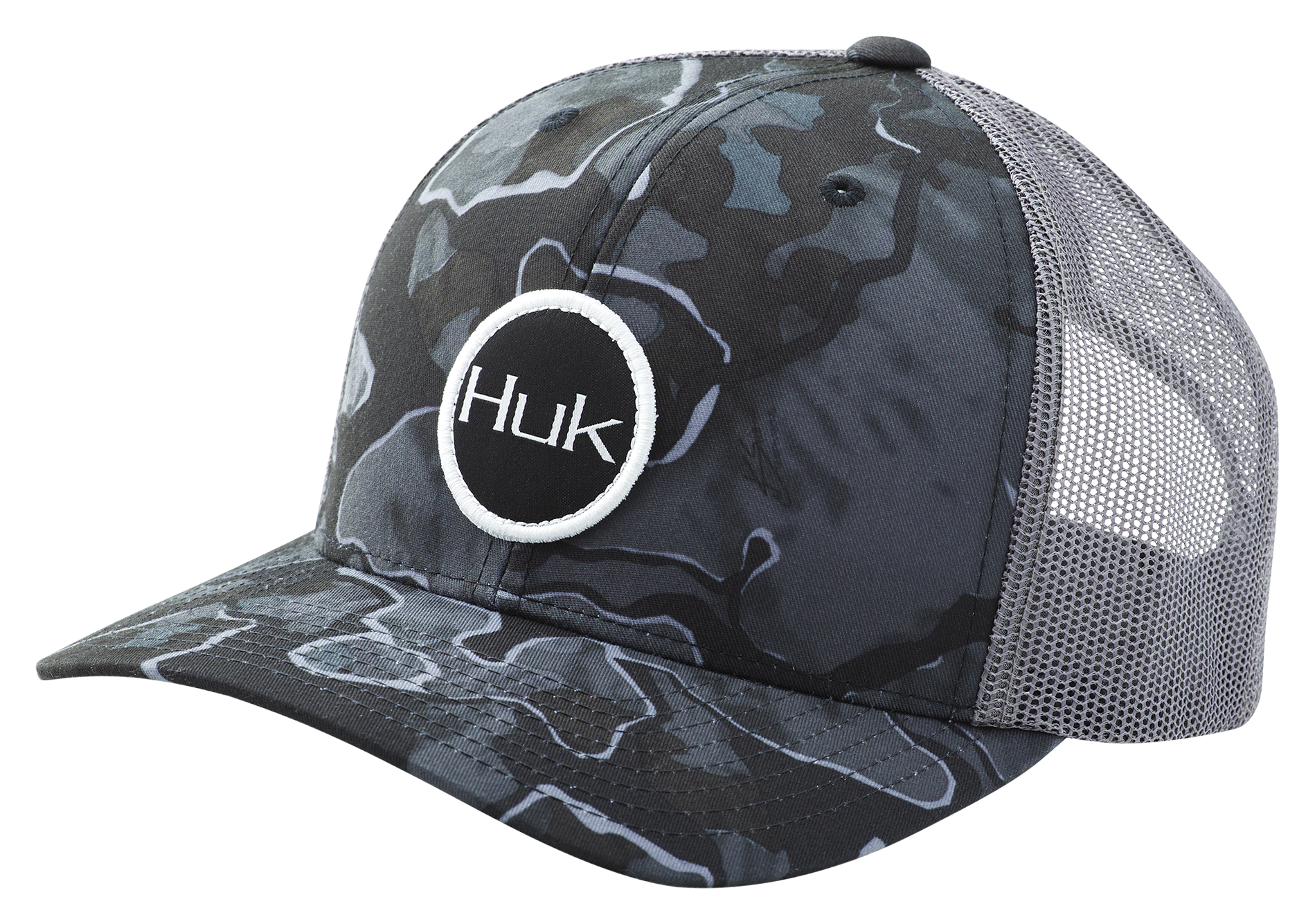 Huk Current Camo Mesh-Back Cap