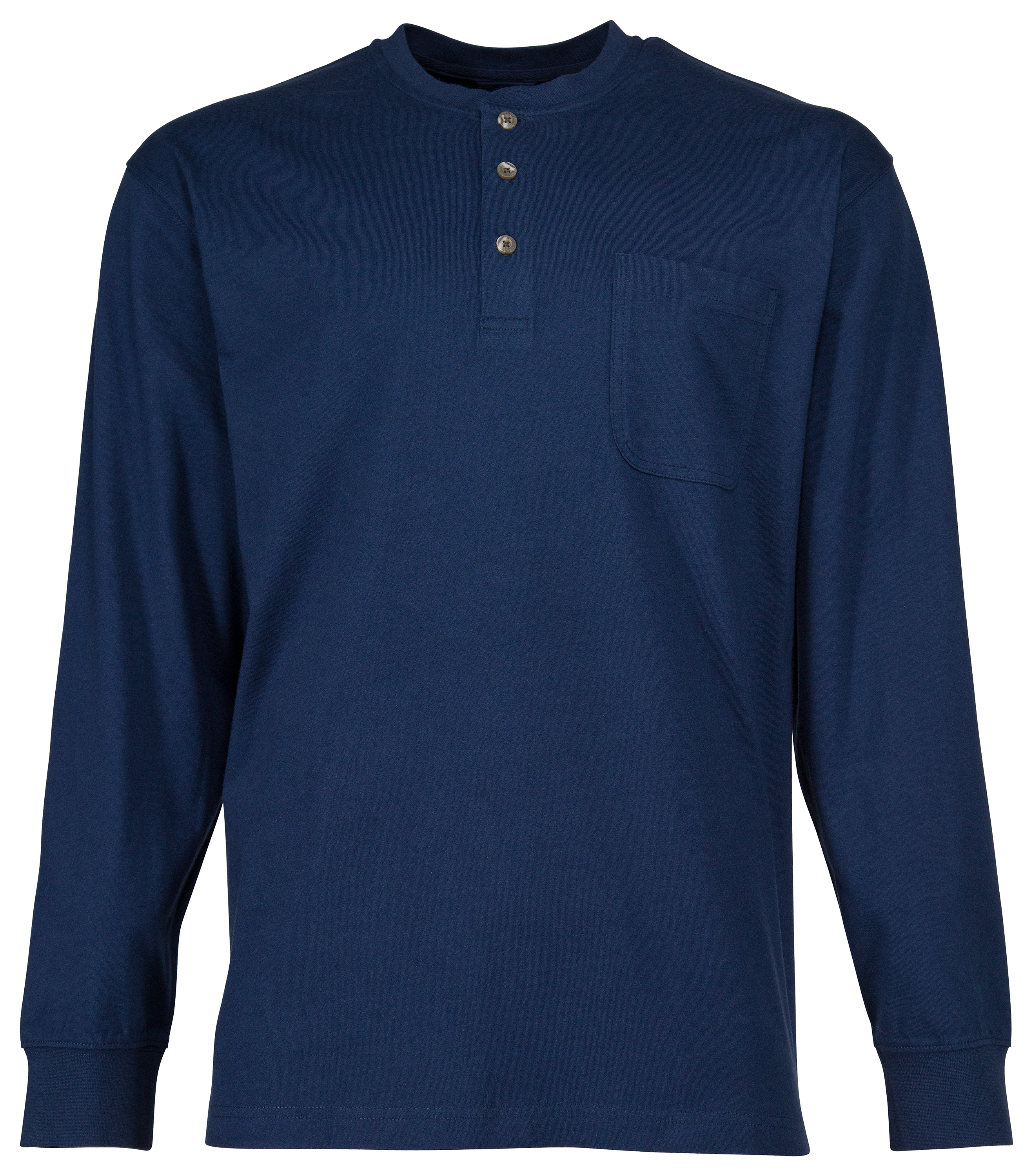 Image of RedHead Long-Sleeve Pocket Henley - Navy