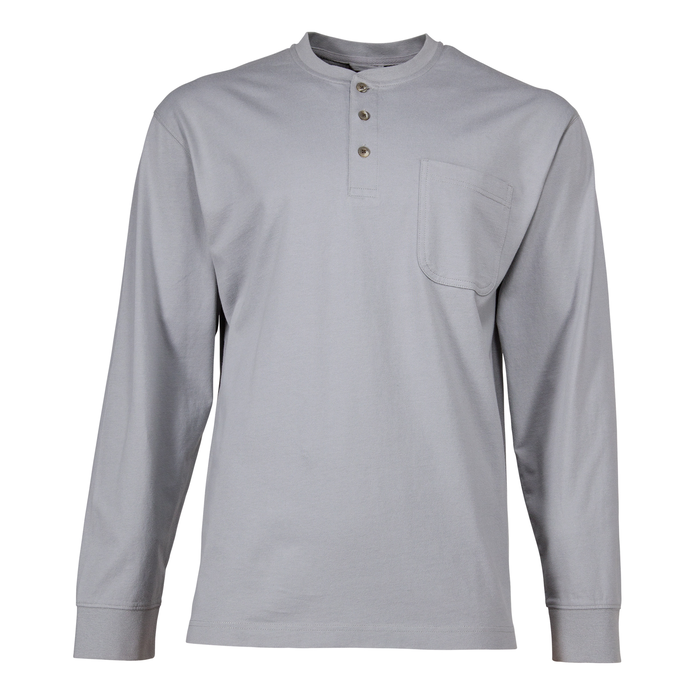 REDHEAD Long-Sleeve Pocket Henley for Men